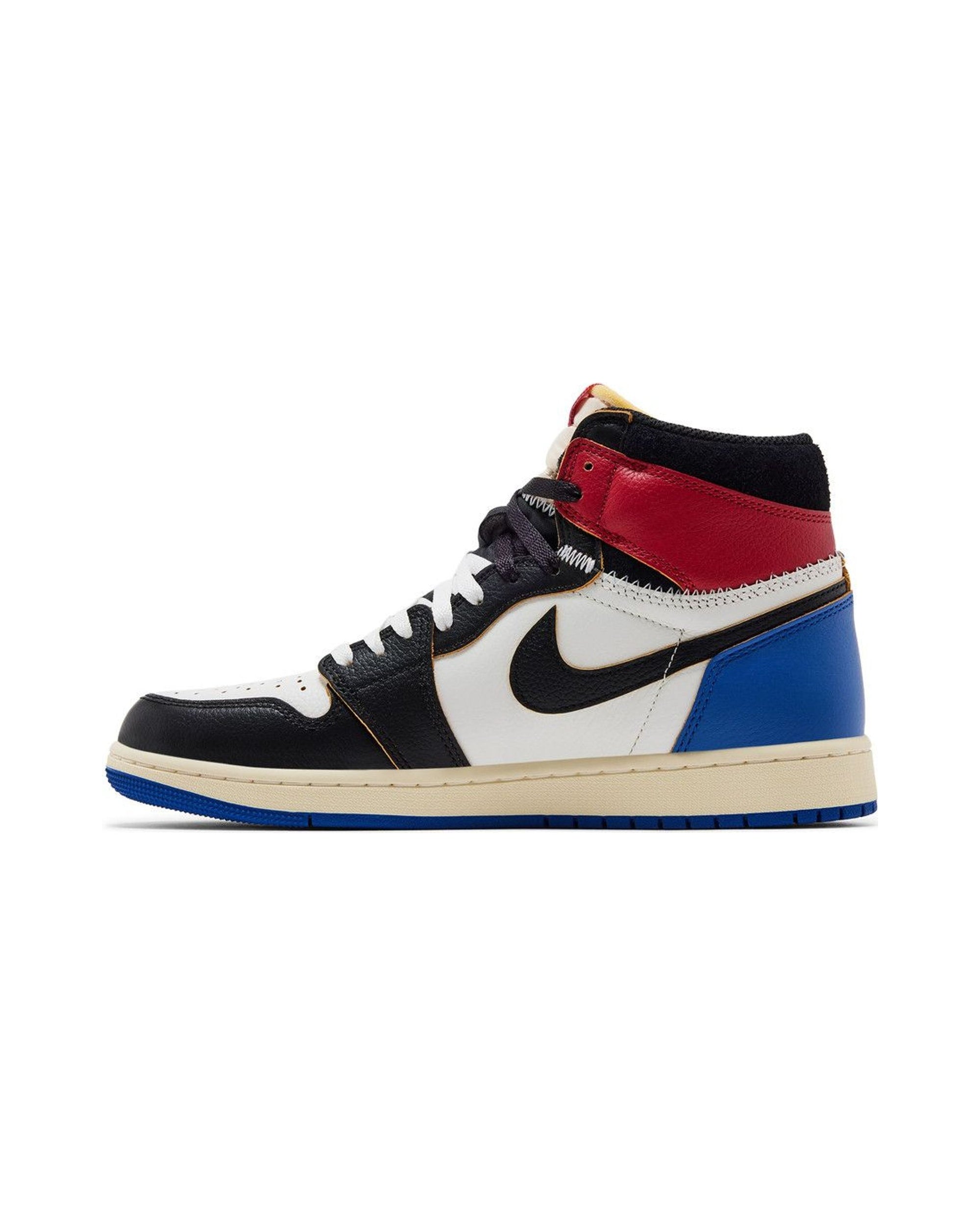 Jordan 1 Retro High OG SP Fragment x Union LA Varsity Red Sport Royal