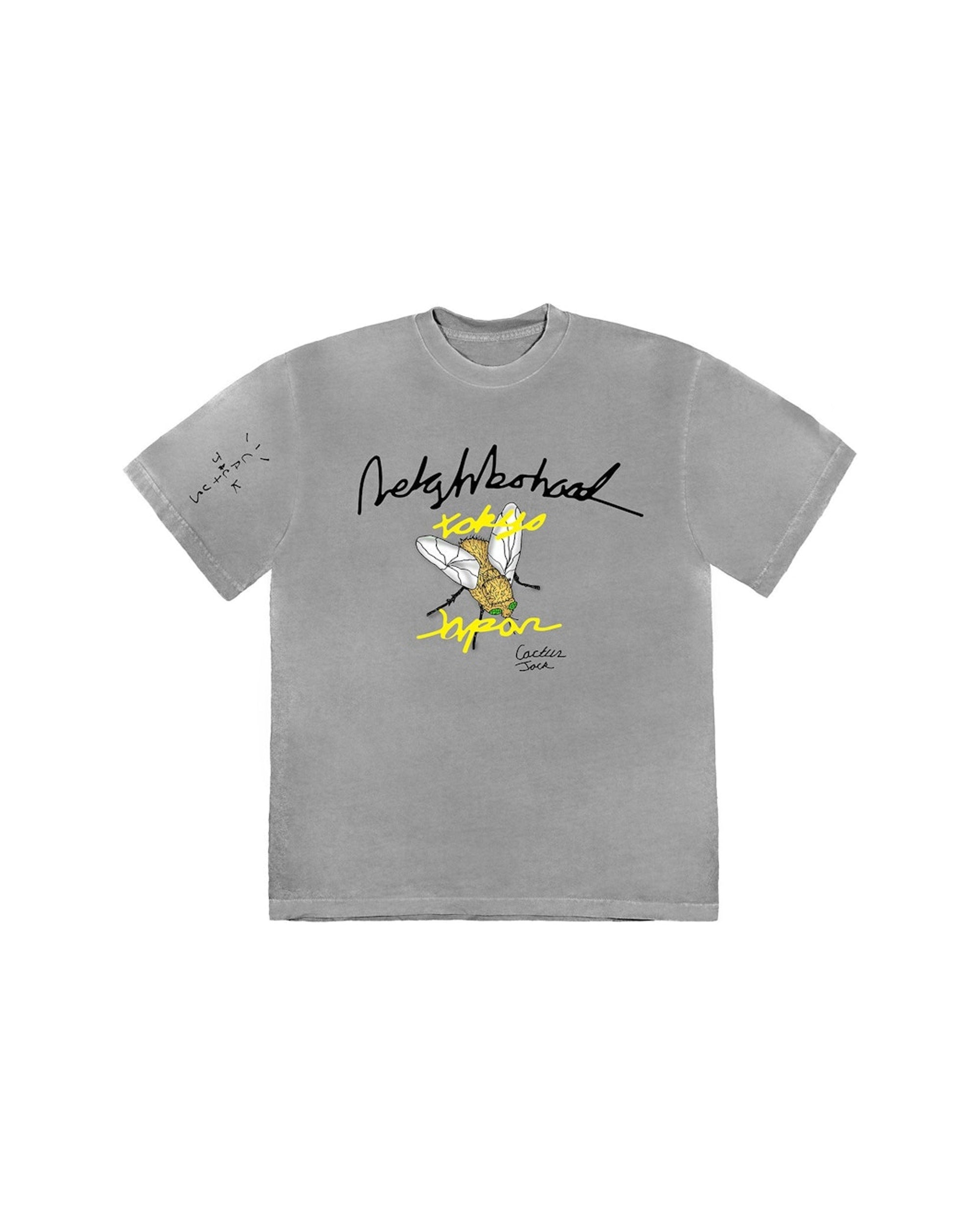 Travis Scott Cactus Jack x Neighborhood Carousel T-shirt Grey
