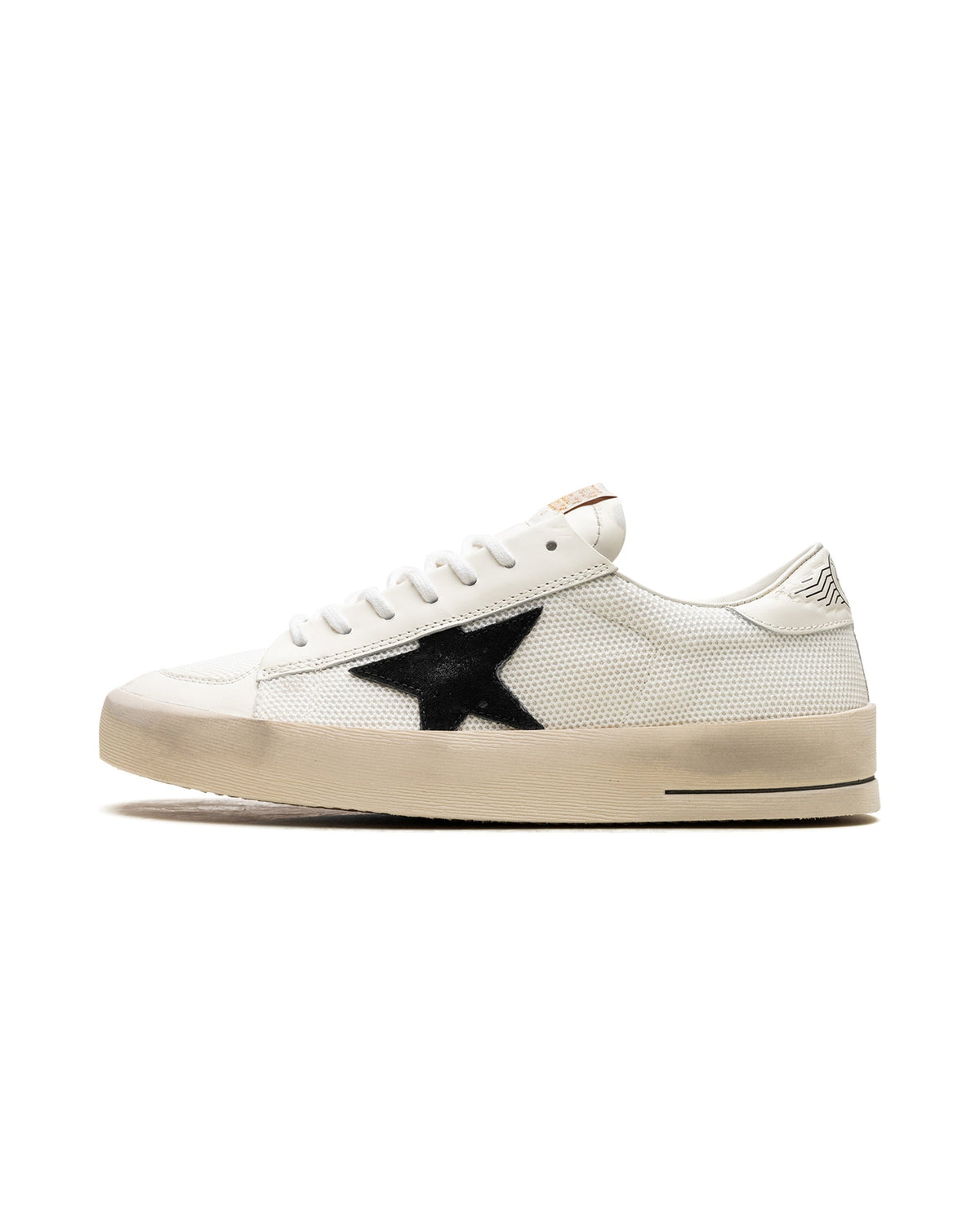 Golden Goose Stardan White Black