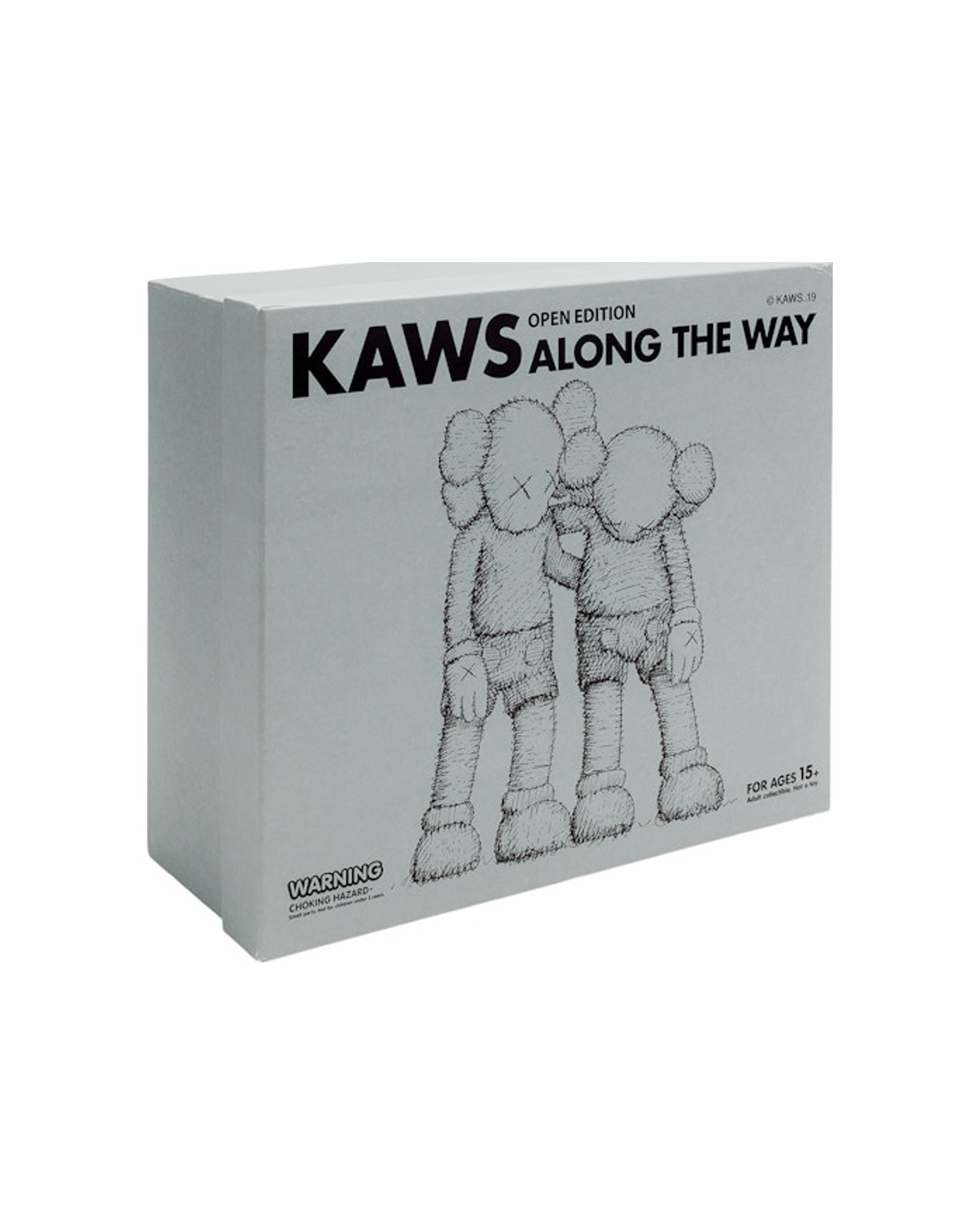 KAWS Along The Way Vinyl Figure Grey