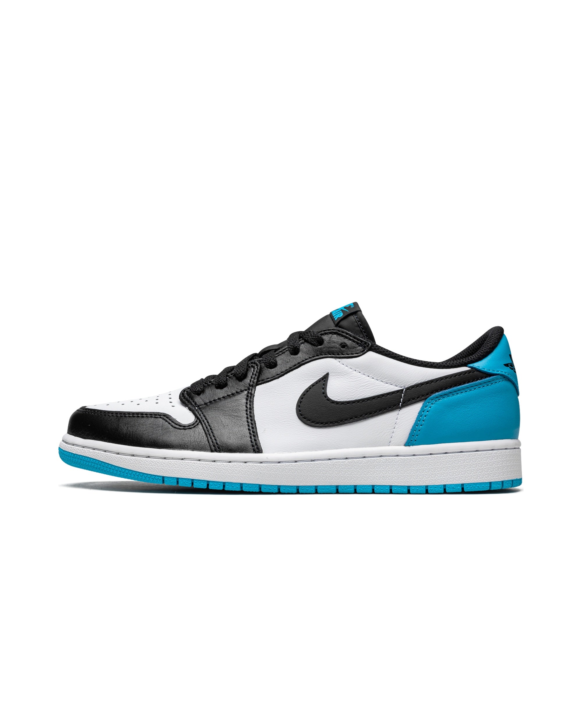 Jordan 1 Retro Low OG Black Dark Powder Blue