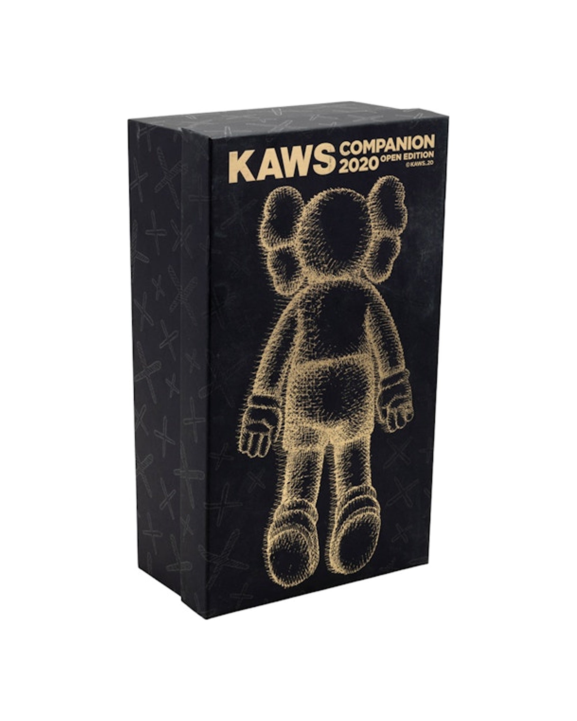 KAWS Companion 2020 Vinyl Figure Black