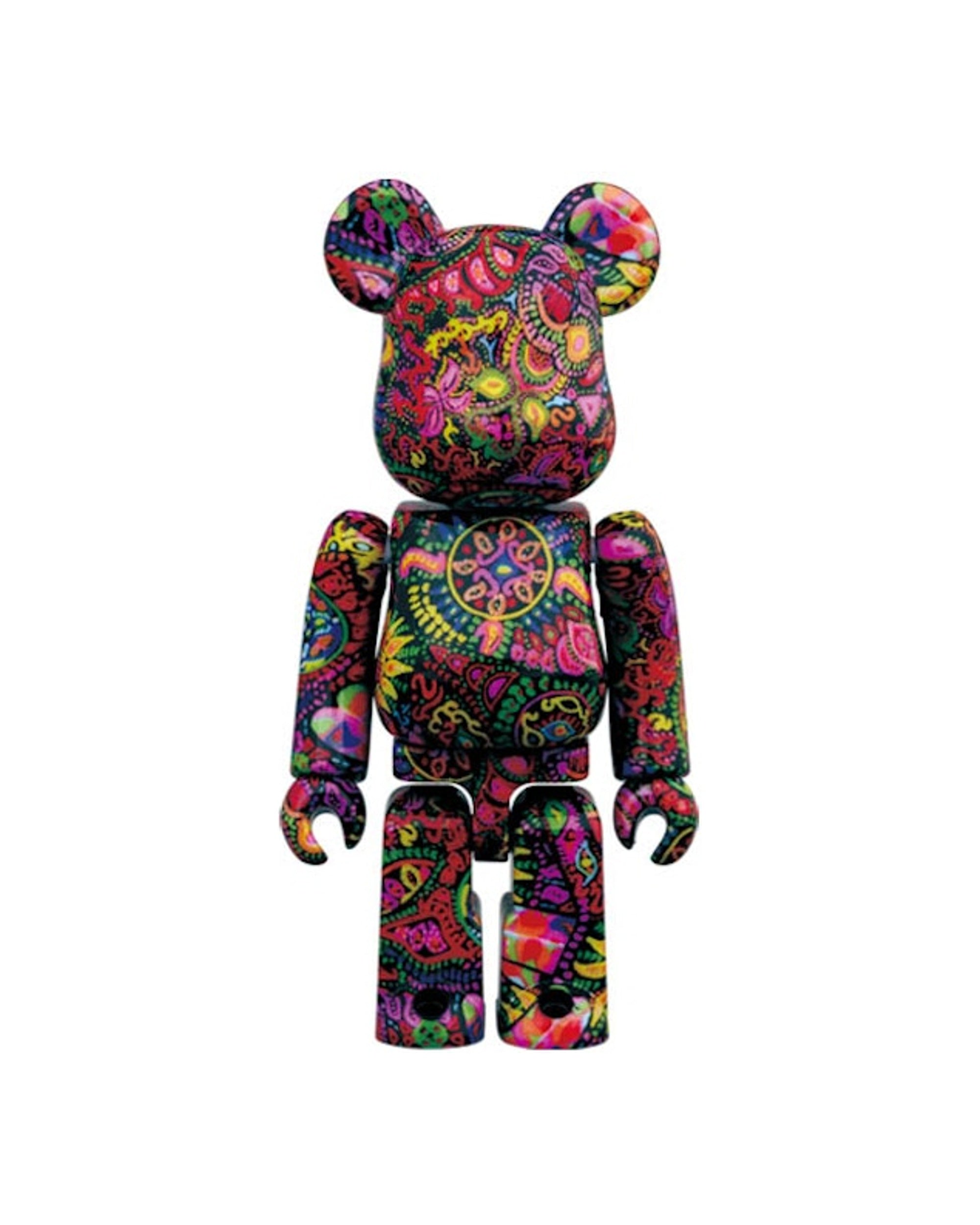 Bearbrick Psychedelic Paisley 100% & 400% Set