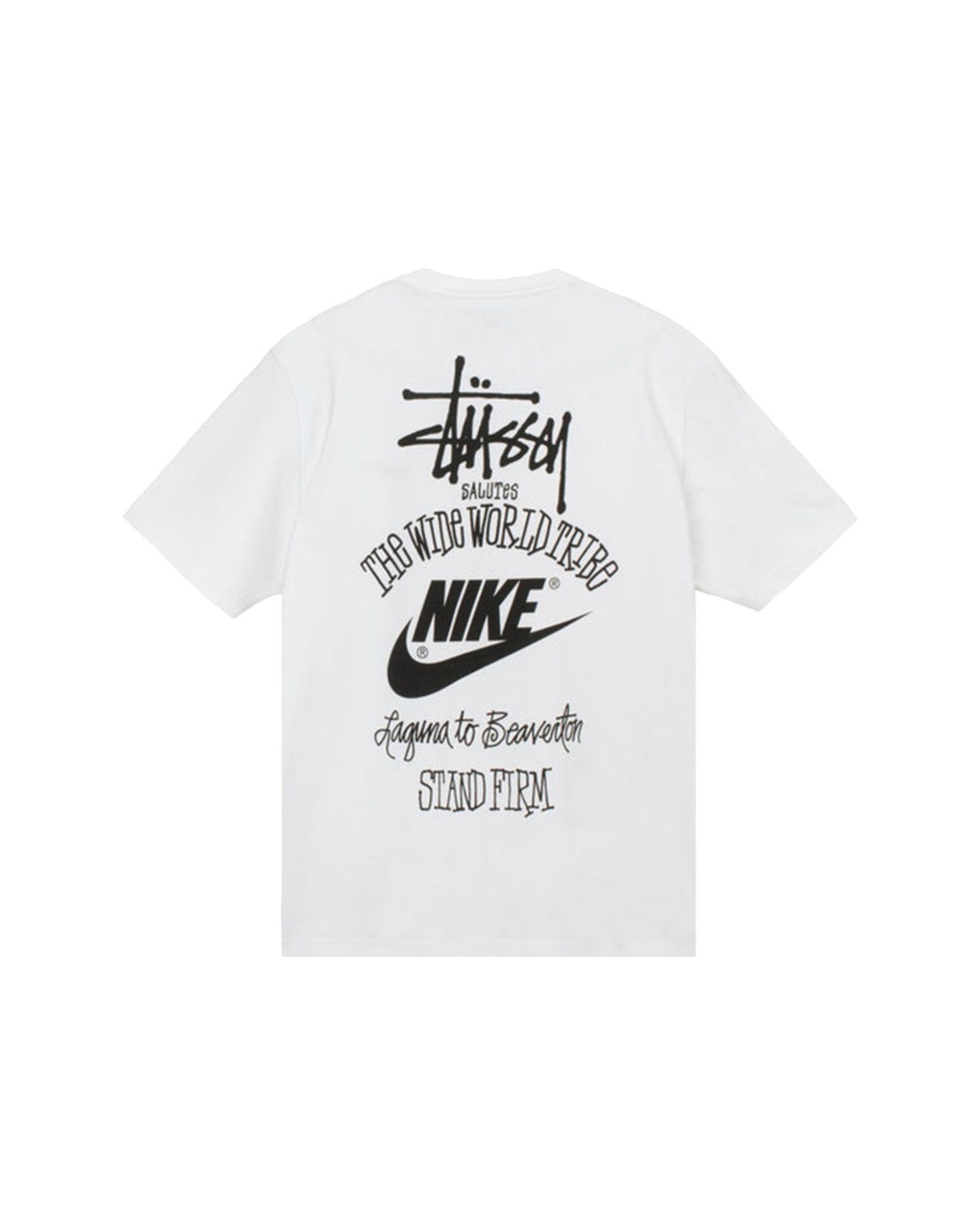 Nike x Stussy The Wide World Tribe T-Shirt White