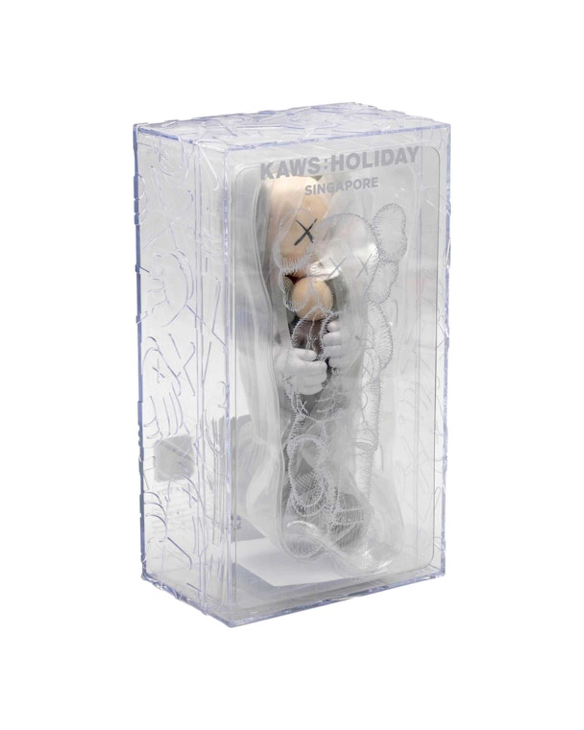 KAWS Holiday Singapore Vinyl Figure Brown