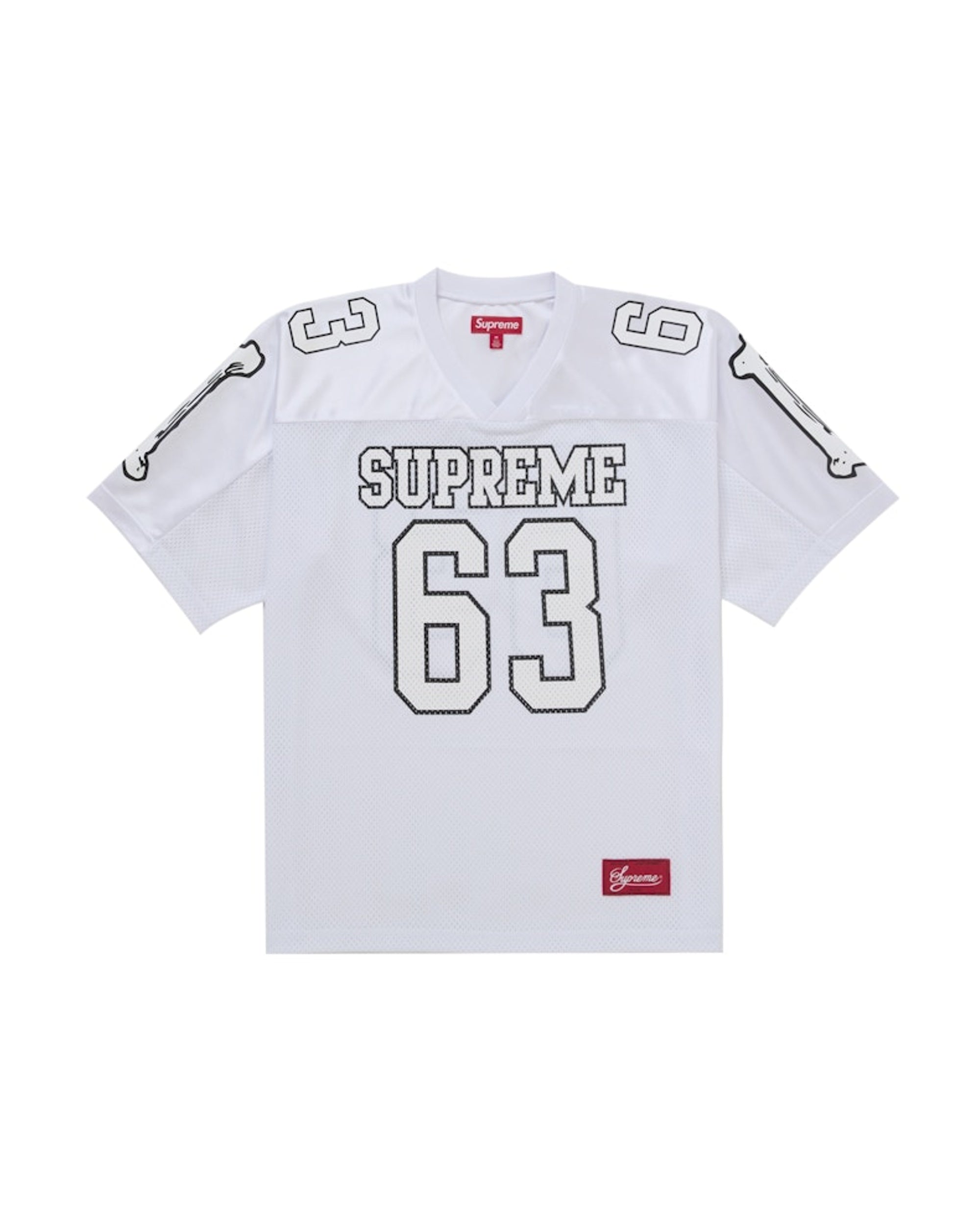 Supreme Bones Football Jersey White