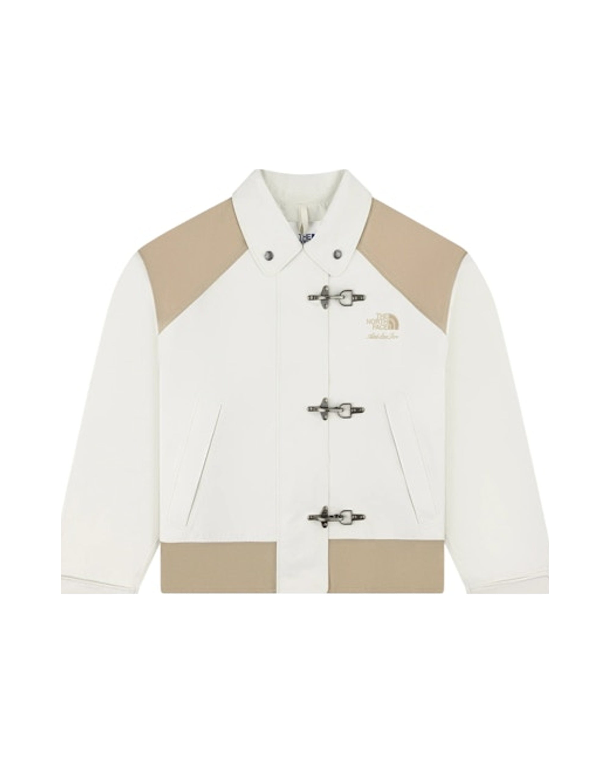 Aime Leon Dore x The North Face Firefighter Jacket Pristine/Safari Tan