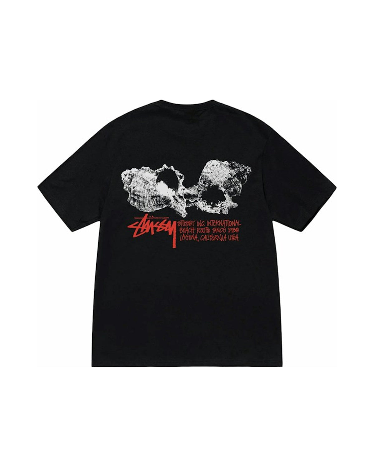 Stussy Shells Tee Black