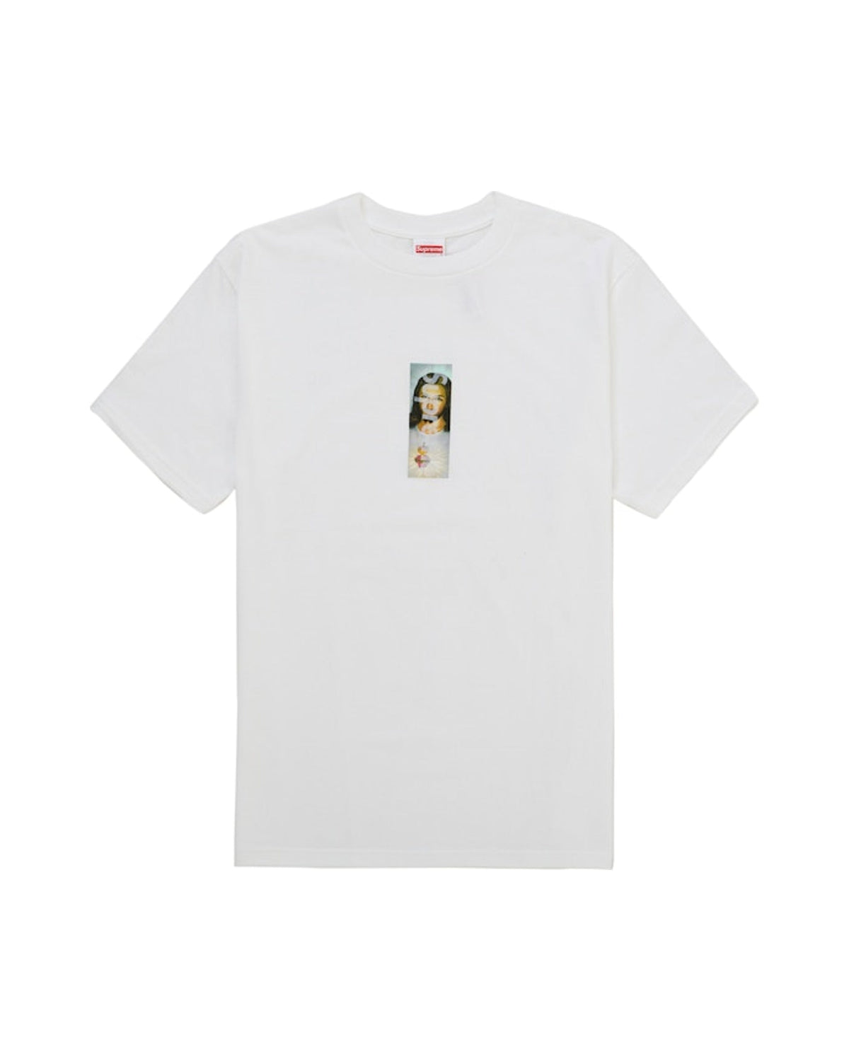 Supreme Prayer Card Box Logo Tee White
