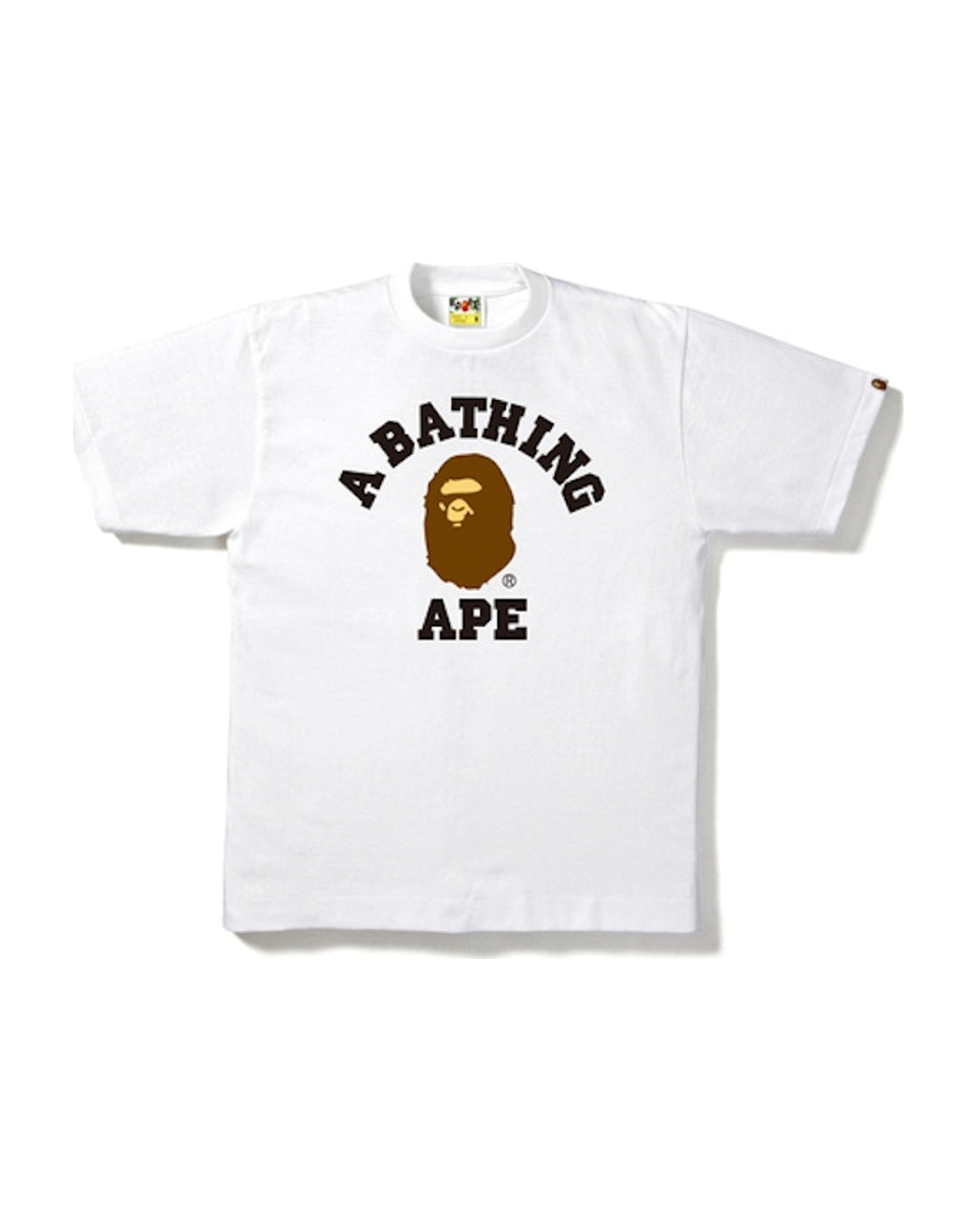 BAPE College Tee White