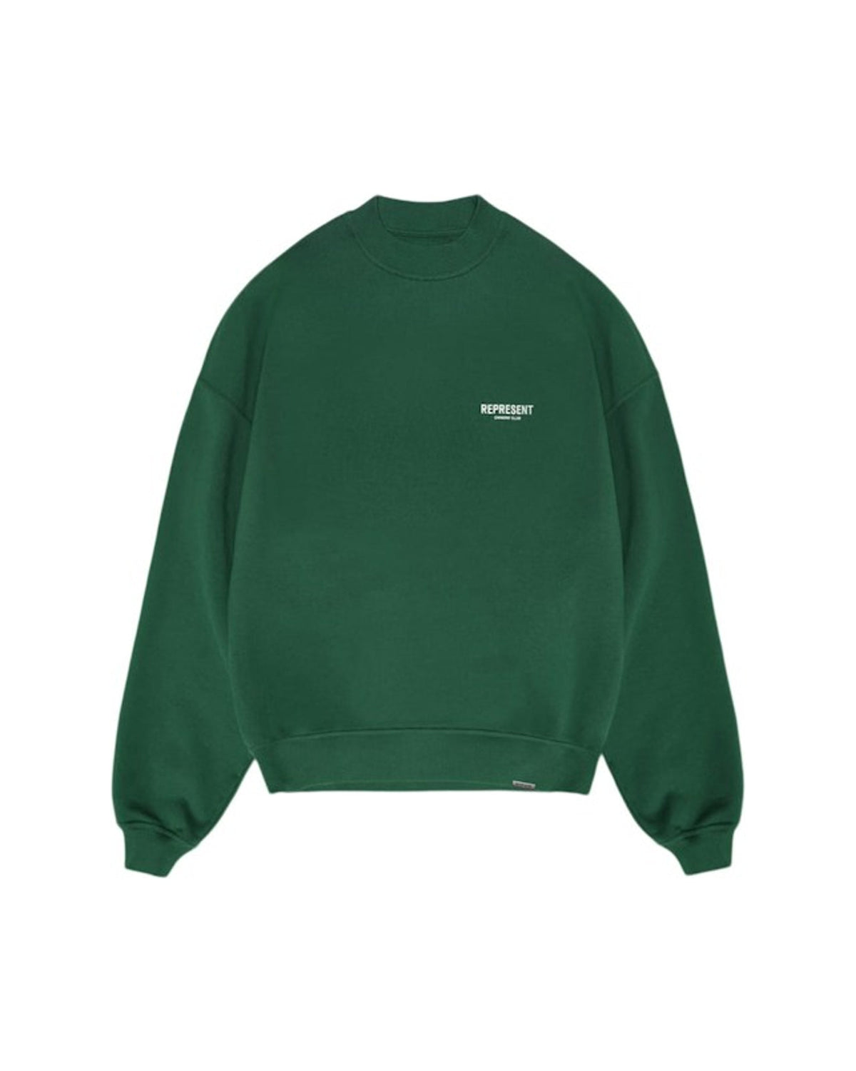 Represent Owner's Club Sweater Racing Green/White