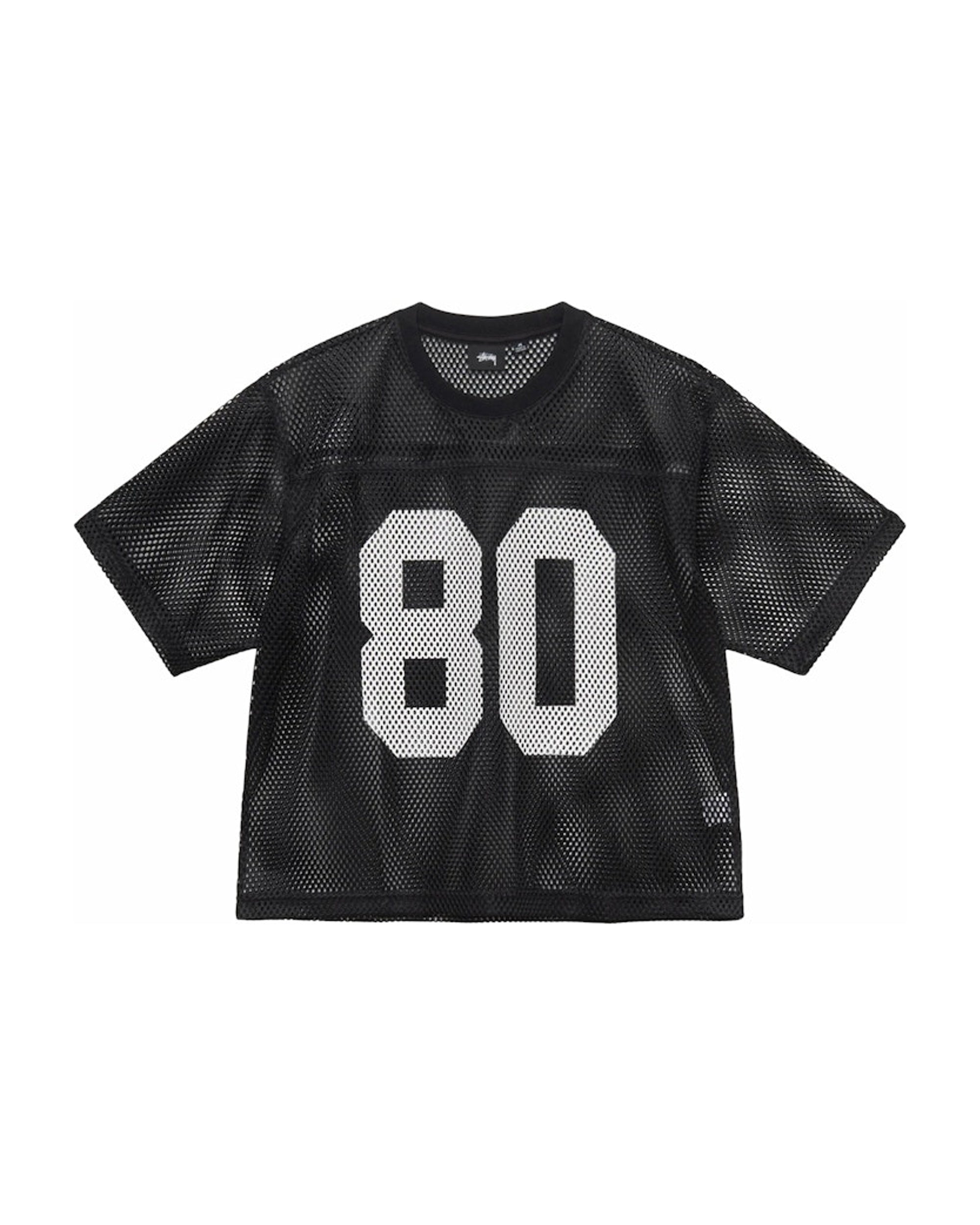 Stussy Team 80 Jersey Black