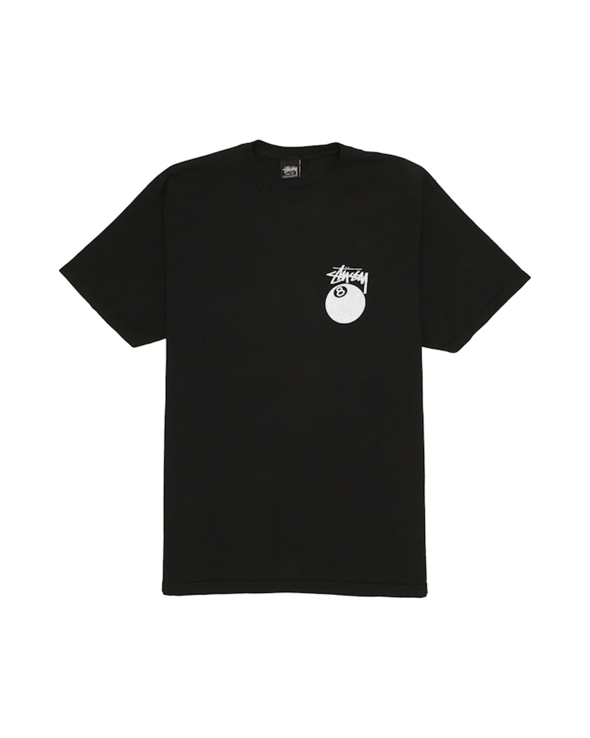 Stussy 8 Ball Pigment Dyed Tee Black