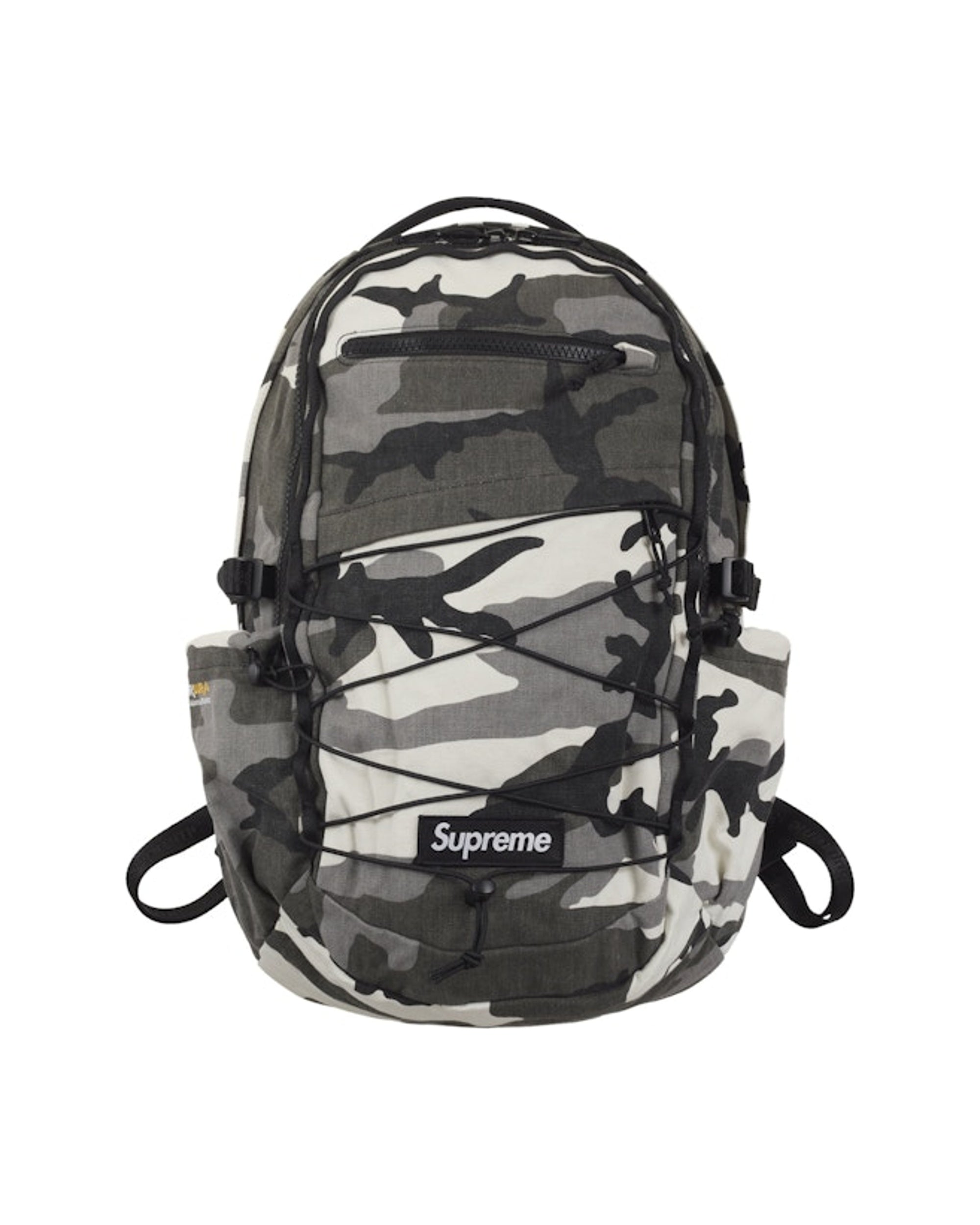 Supreme Logo Backpack (SS25) Snow Camo