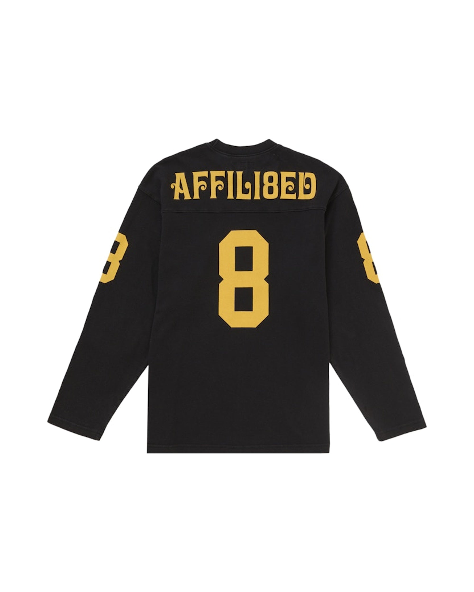 Supreme Affiliated L/S Football Top Black