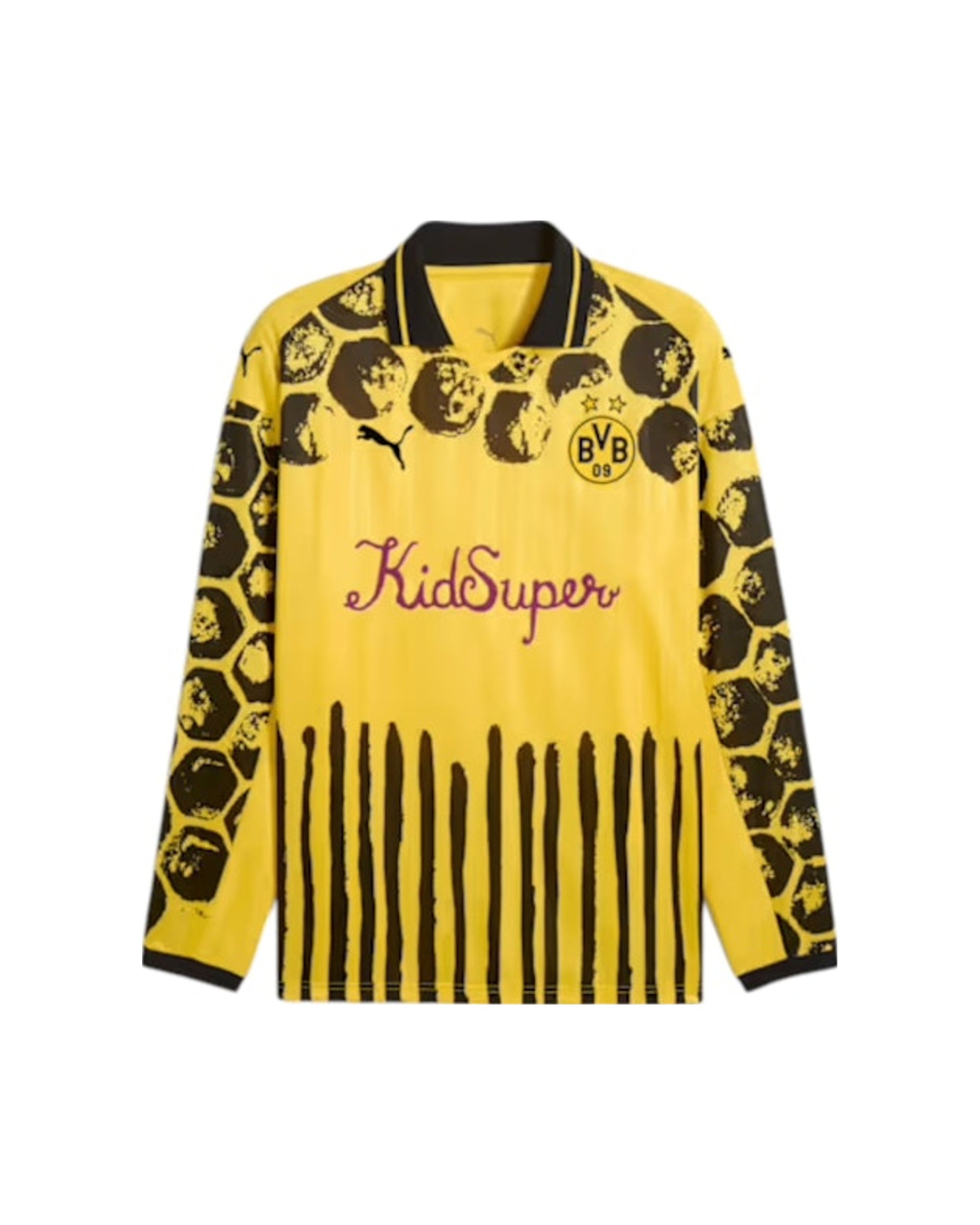 Puma KidSuper Borussia Dortmund Jersey Faster Yellow/Black