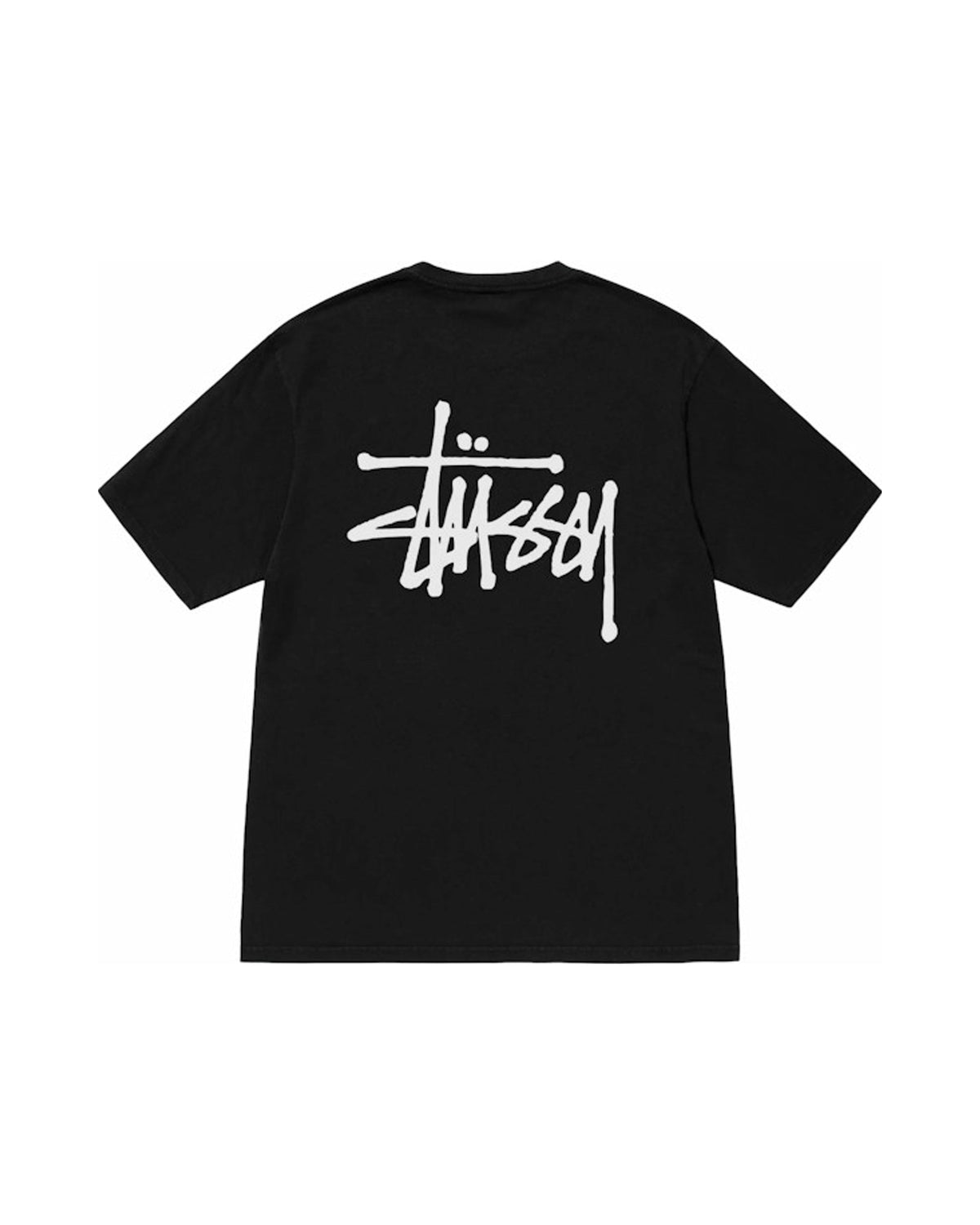 Stussy Basic Pigment Dyed Tee Black