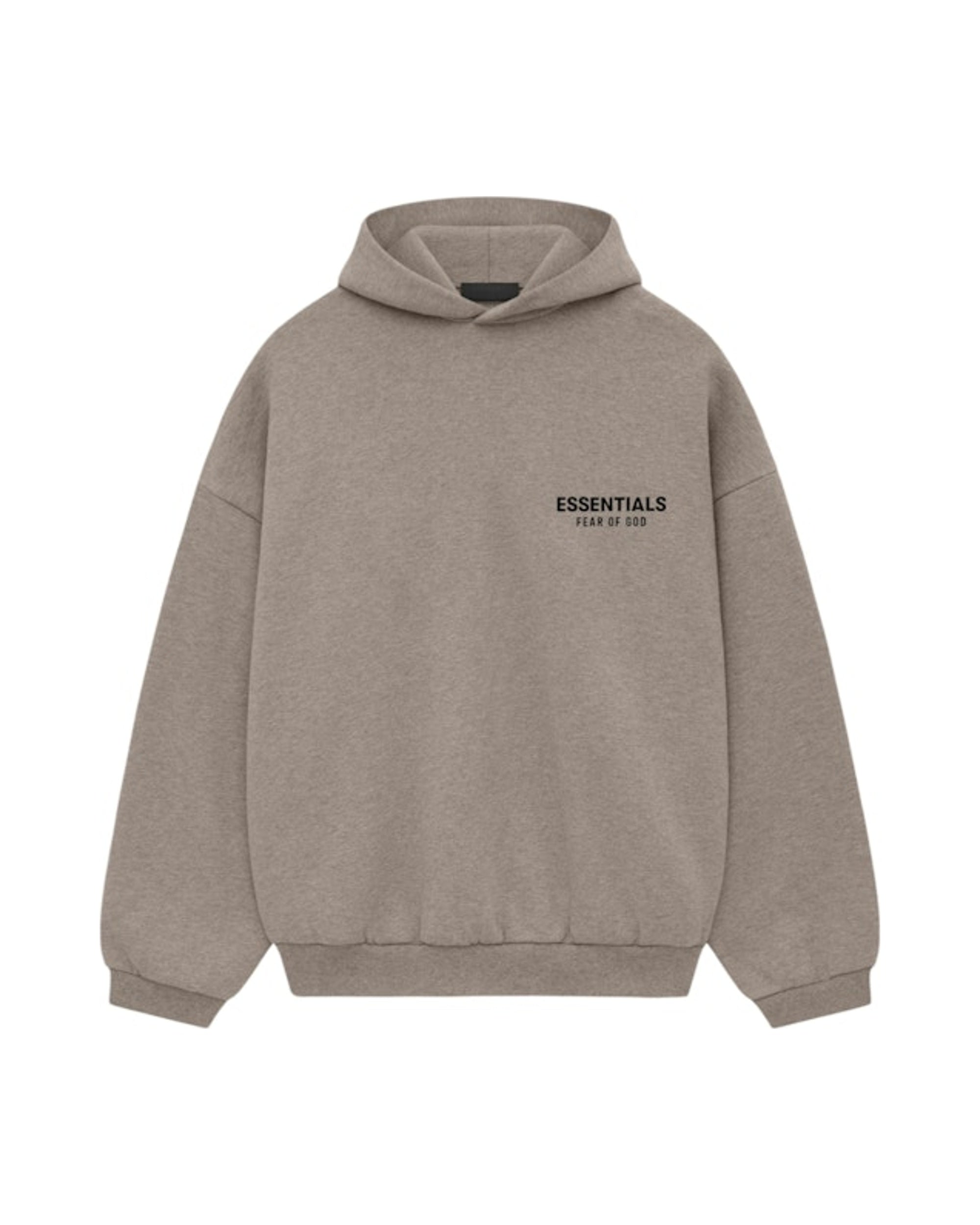 Fear of God Essentials Fleece Hoodie (FW24) Heather Gray
