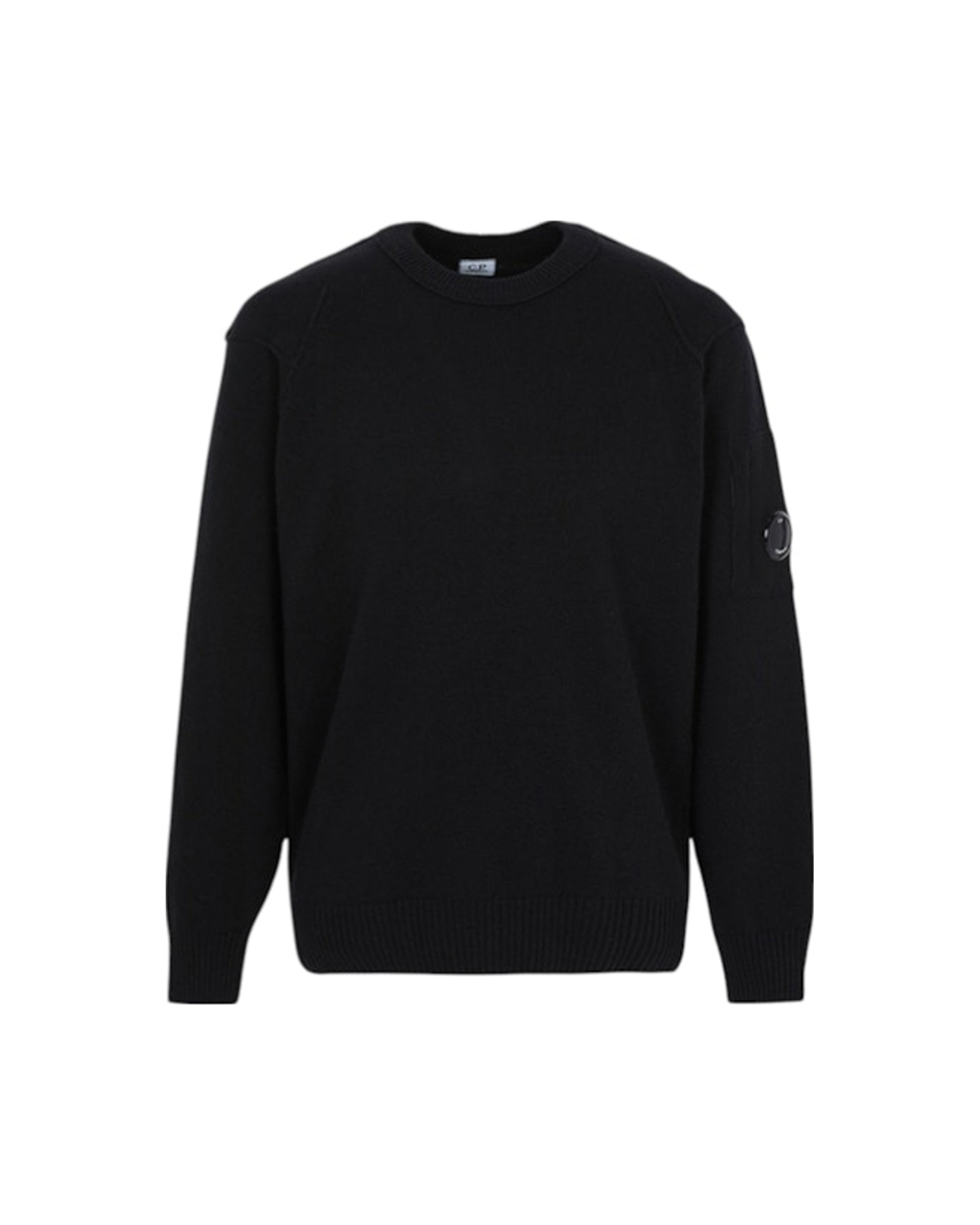 C.P. Company Logo Sweater Black
