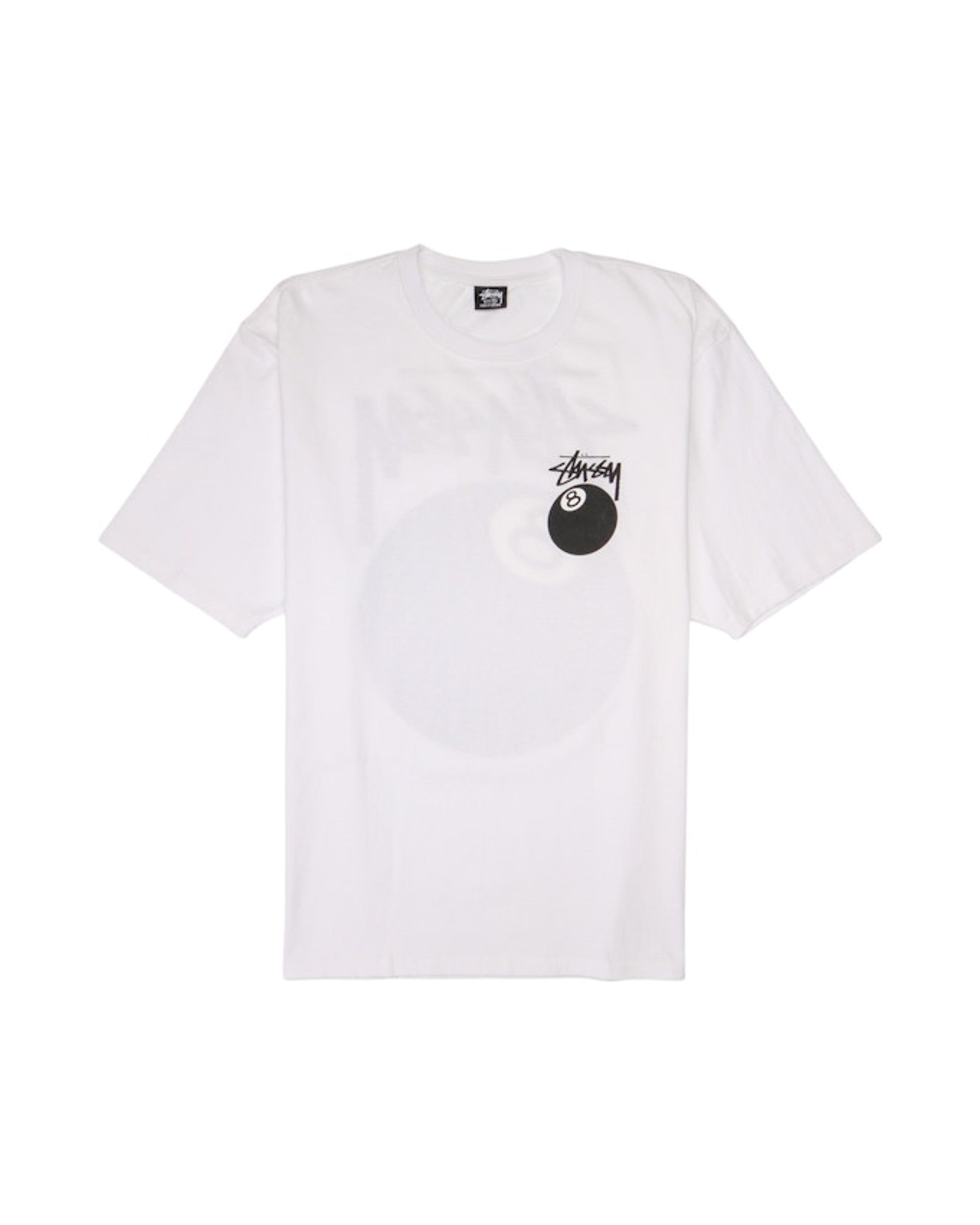 Stussy 8 Ball Tee White