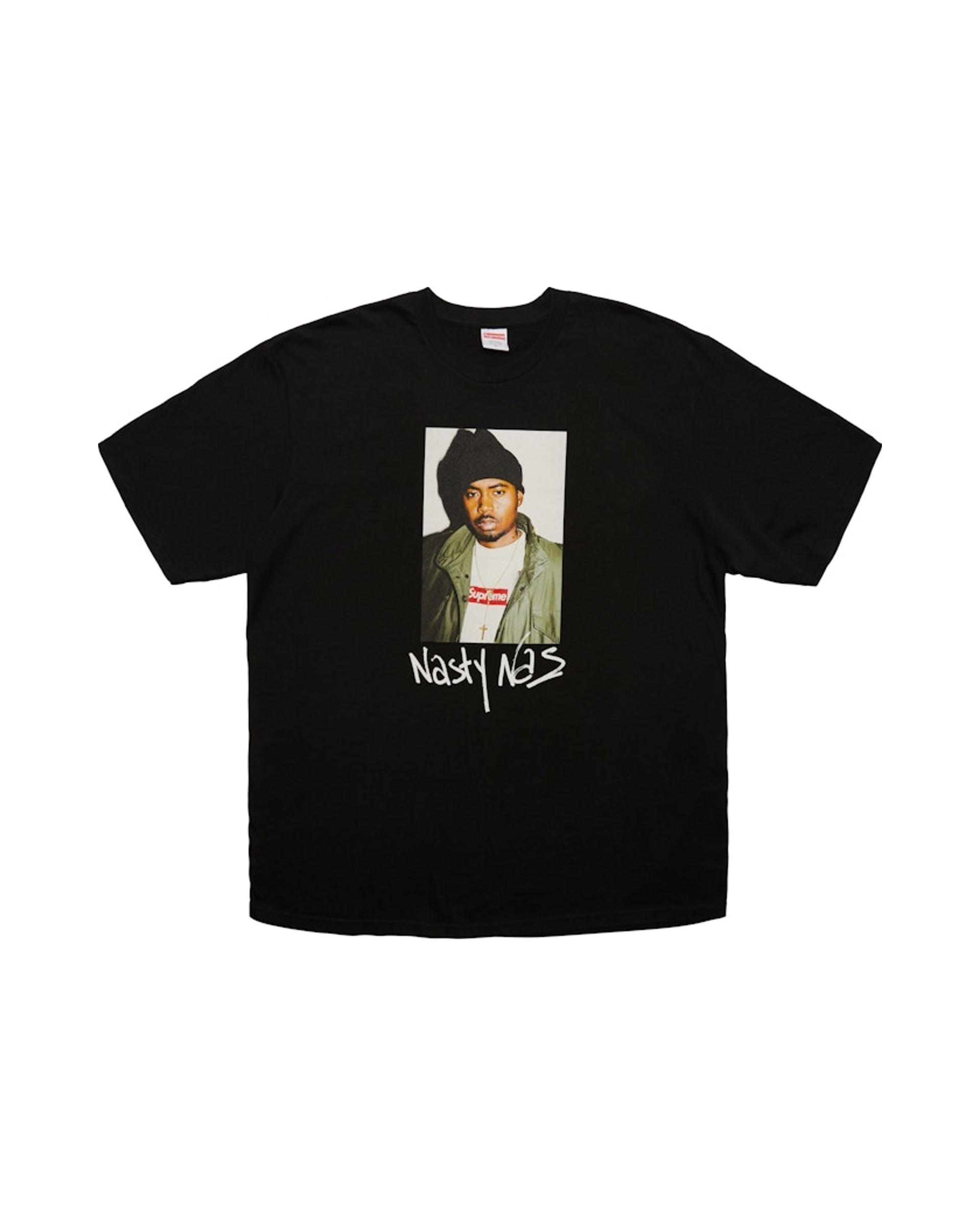Supreme Nas Tee Black