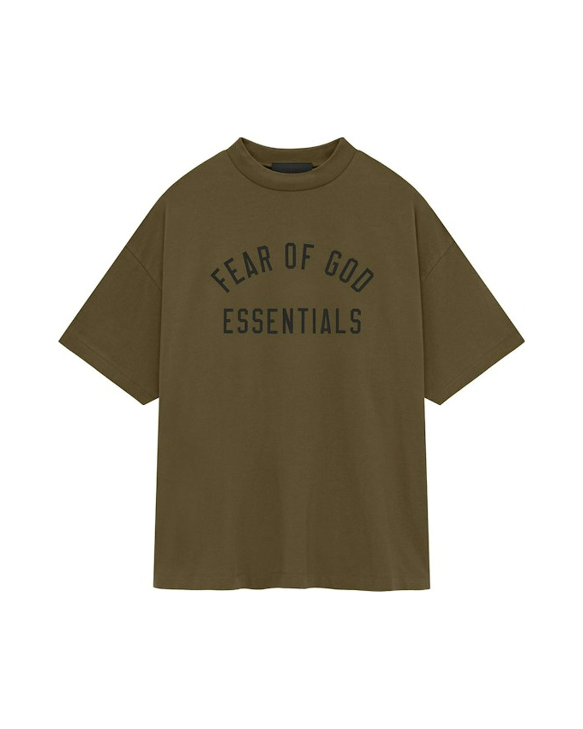 Fear of God Essentials Jersey Crewneck Tee Olive