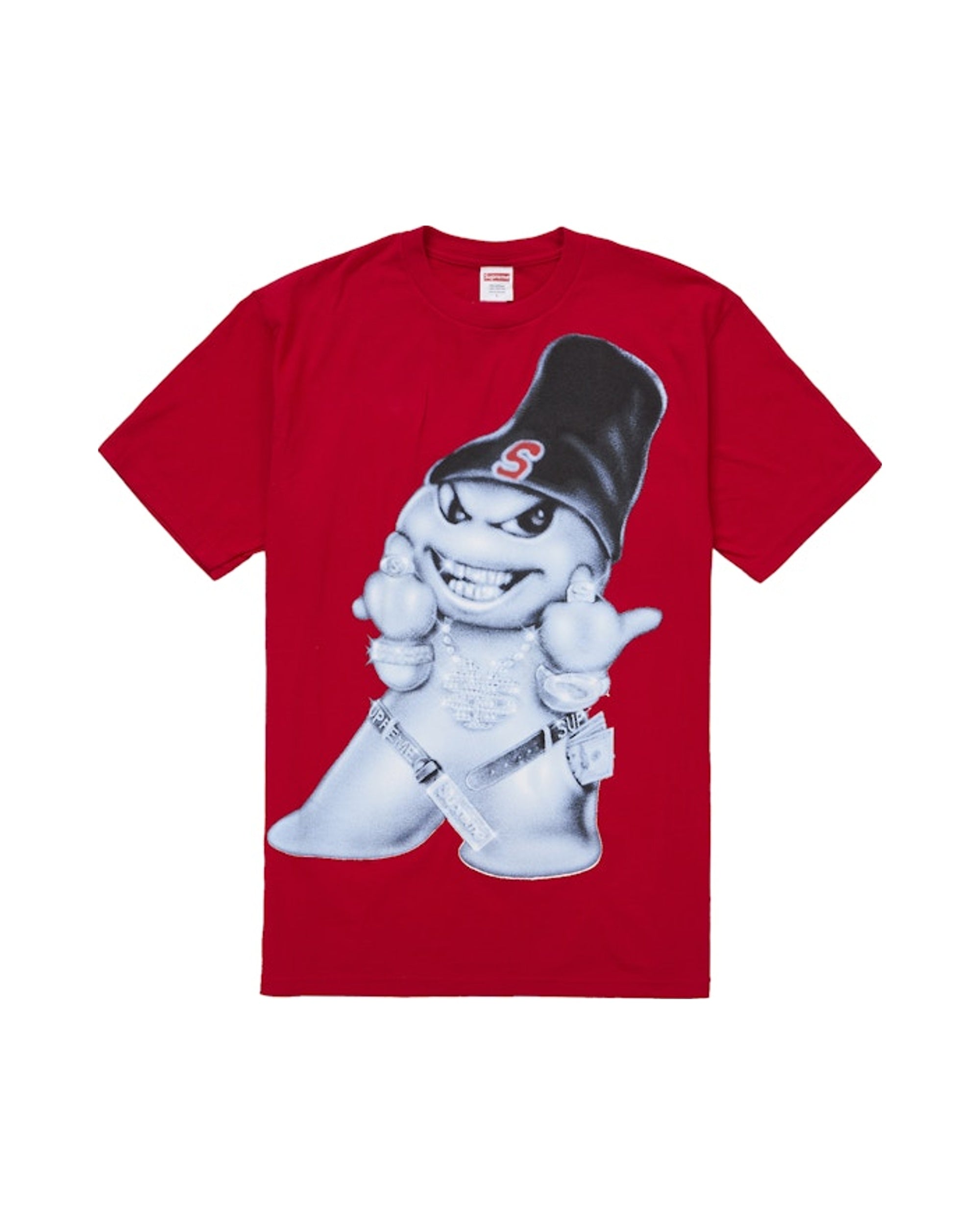Supreme Snowman Tee Red