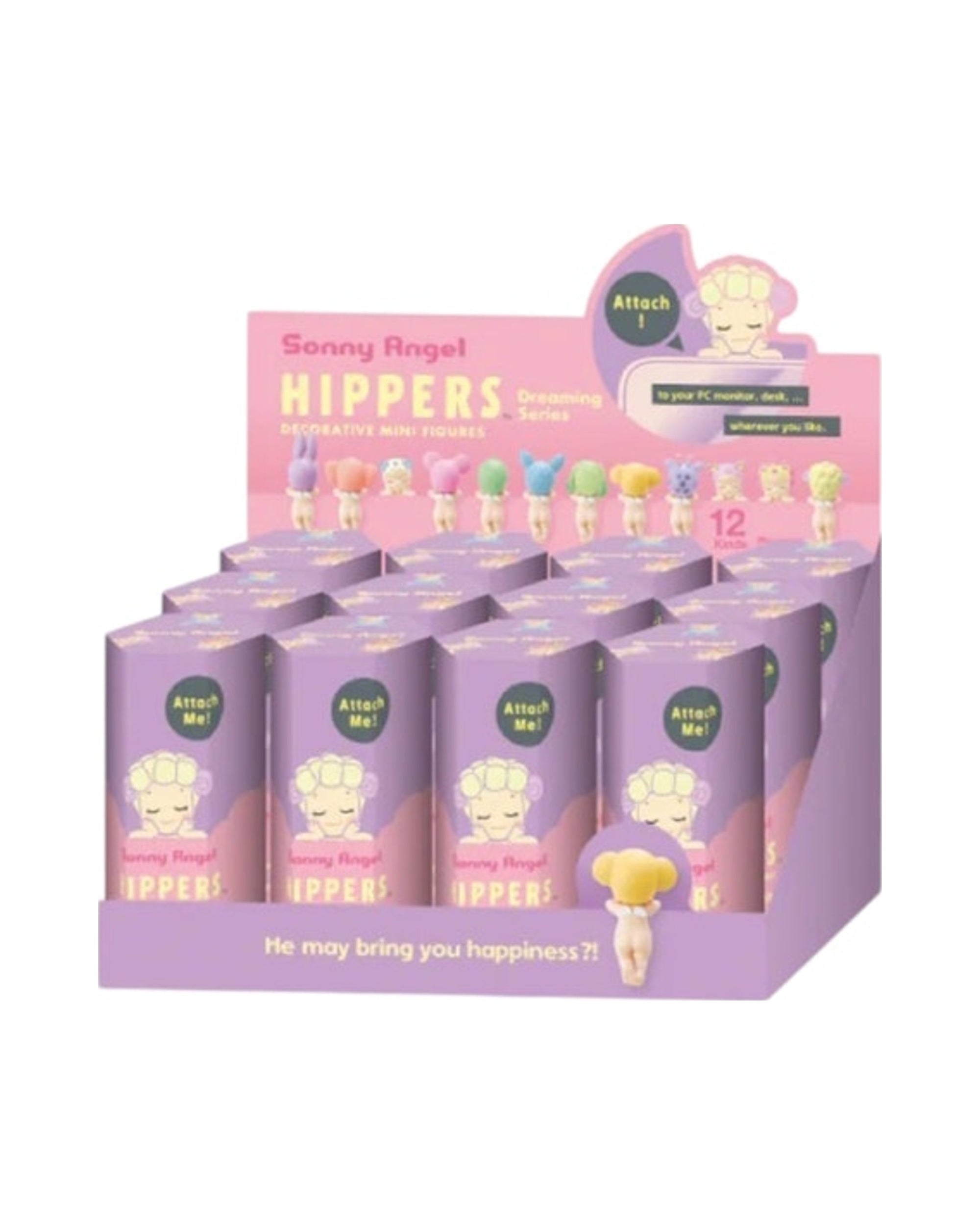 Sonny Angel Hippers Decorative Dreaming Series Sealed Case (12 Blind Box)