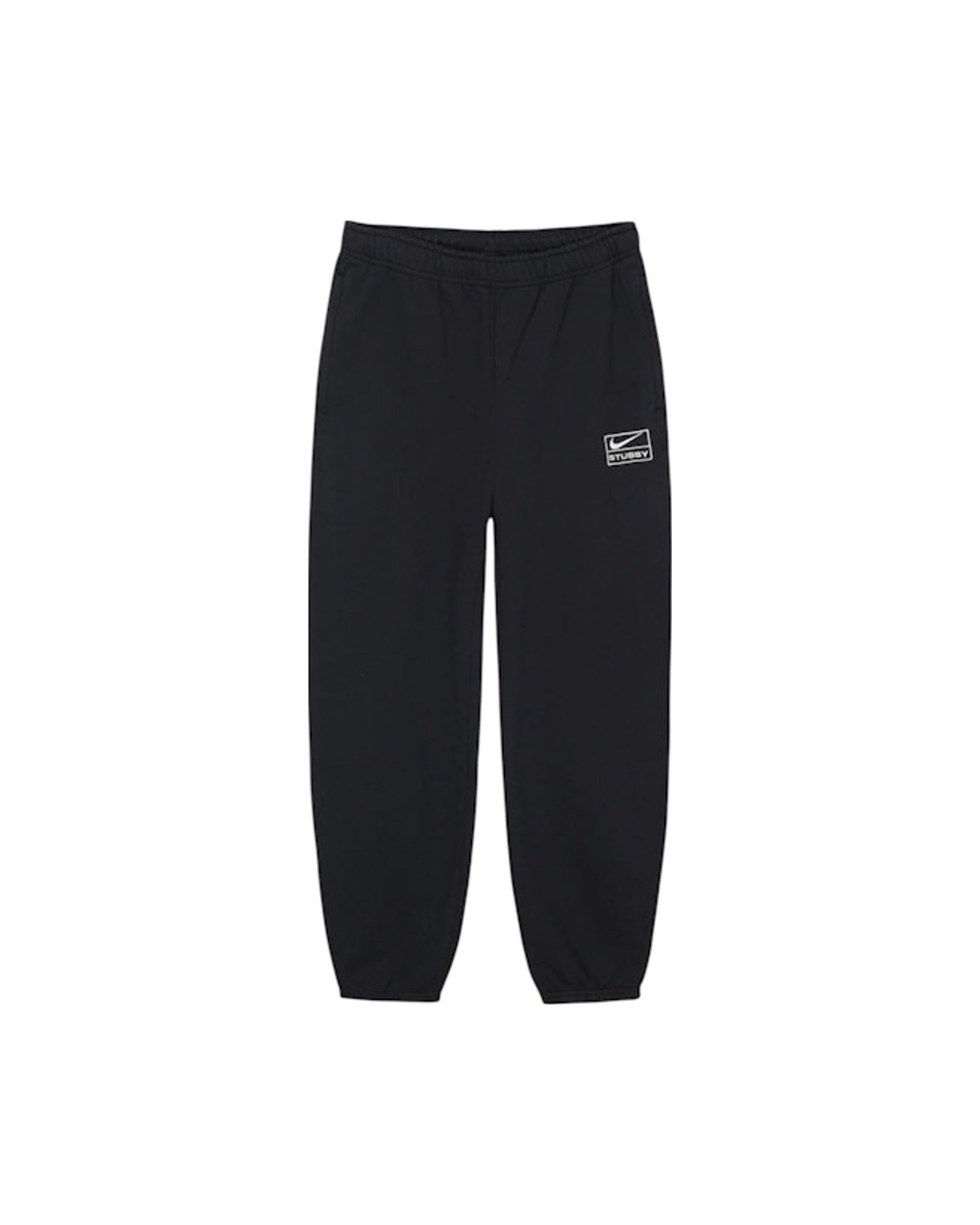 Stussy x Nike Stone Washed Fleece Pant (FW25) Black