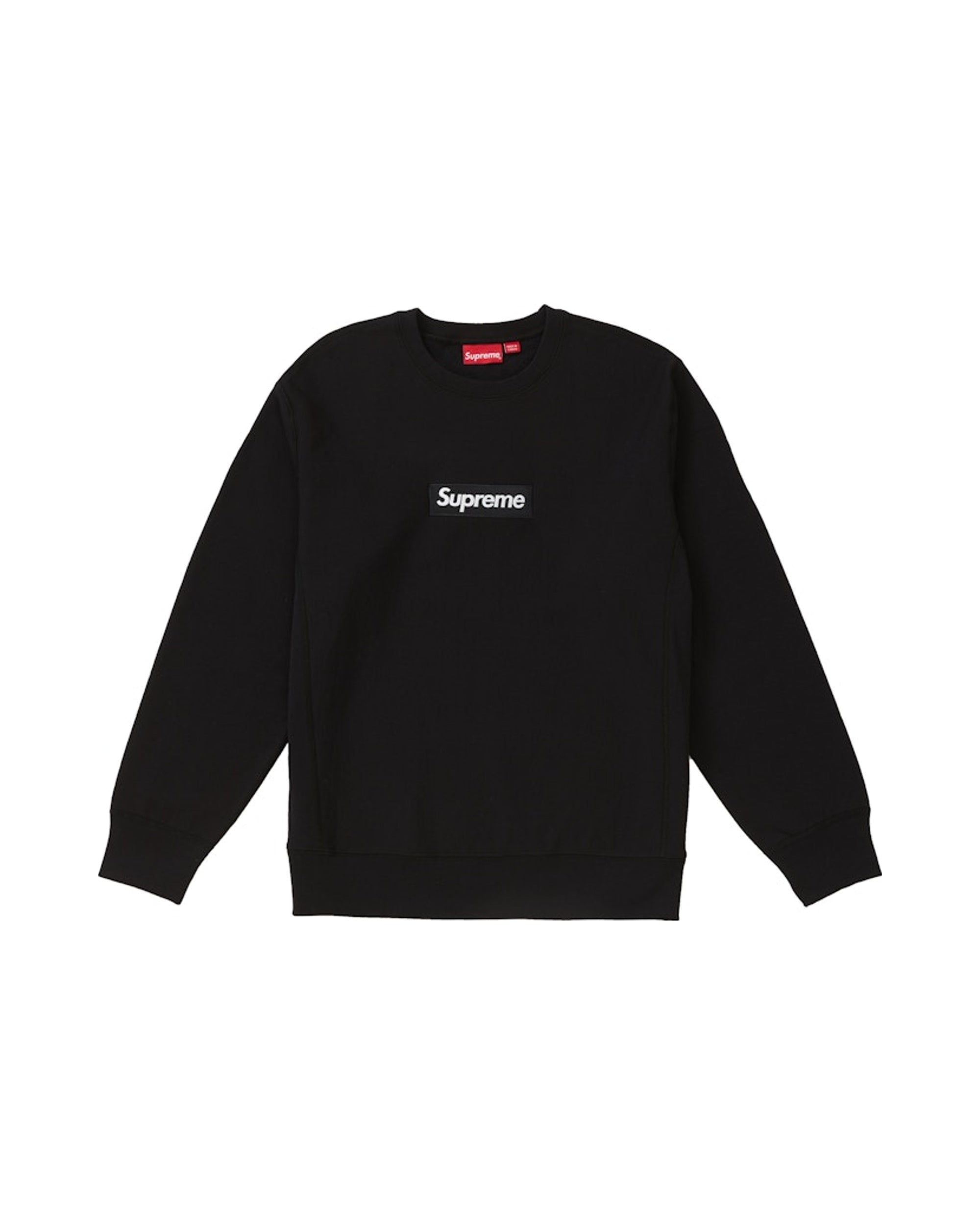 Supreme Box Logo Crewneck (FW18) Black