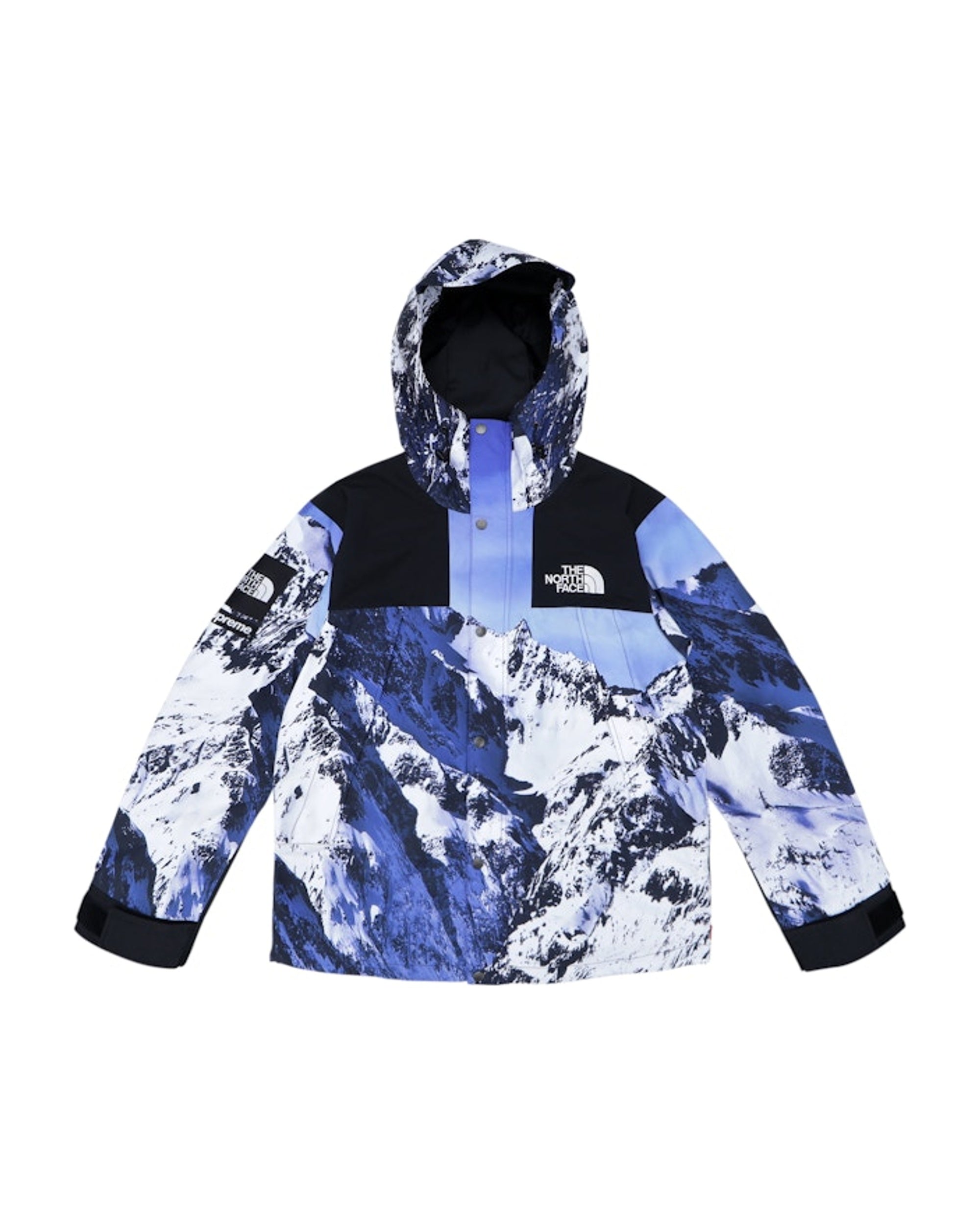 Supreme The North Face Mountain Parka Blue/White