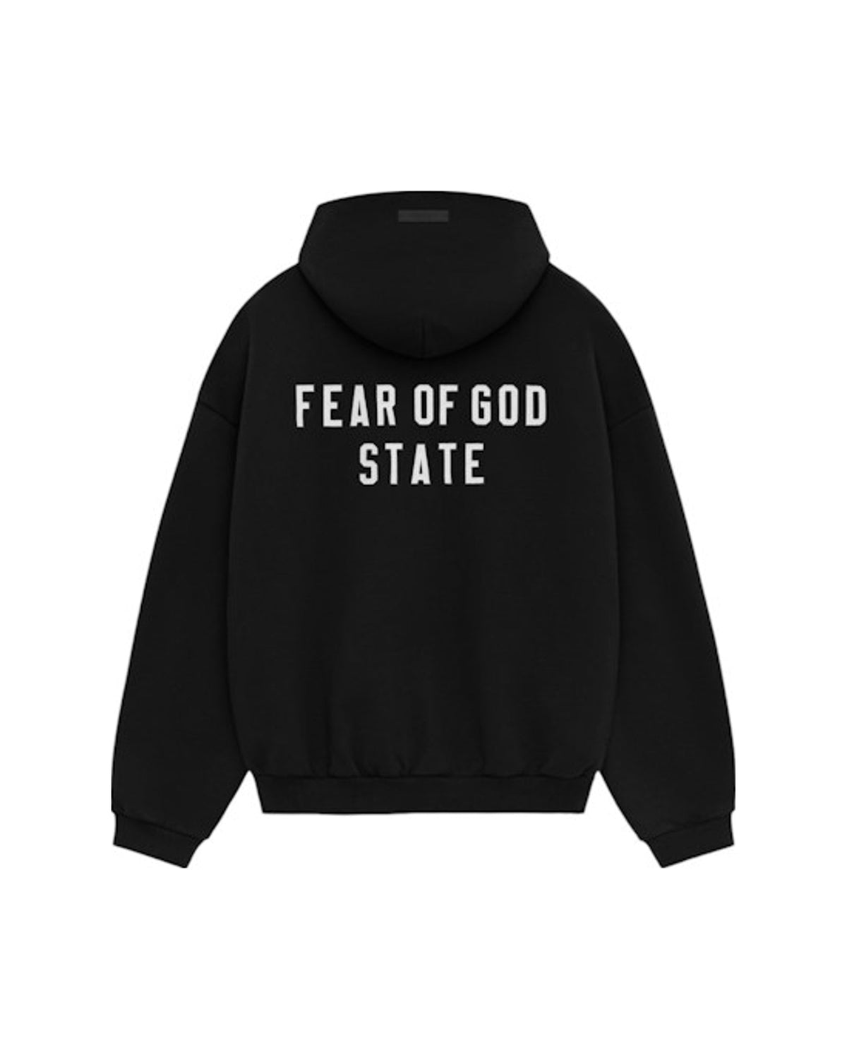 Fear of God Essentials Heavy Fleece Fullzip Hoodie Black