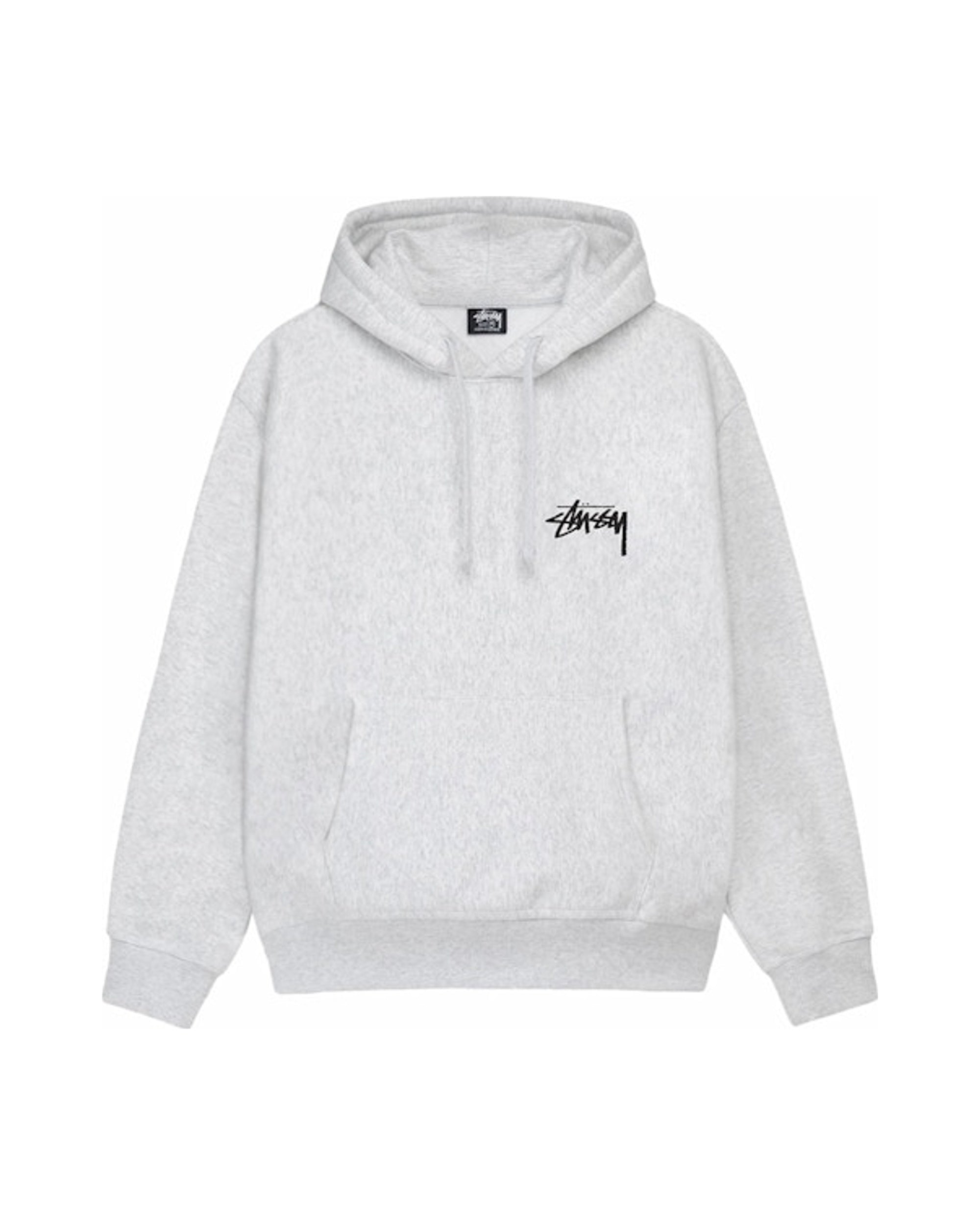 Stussy Cherries Hoodie Ash Heather