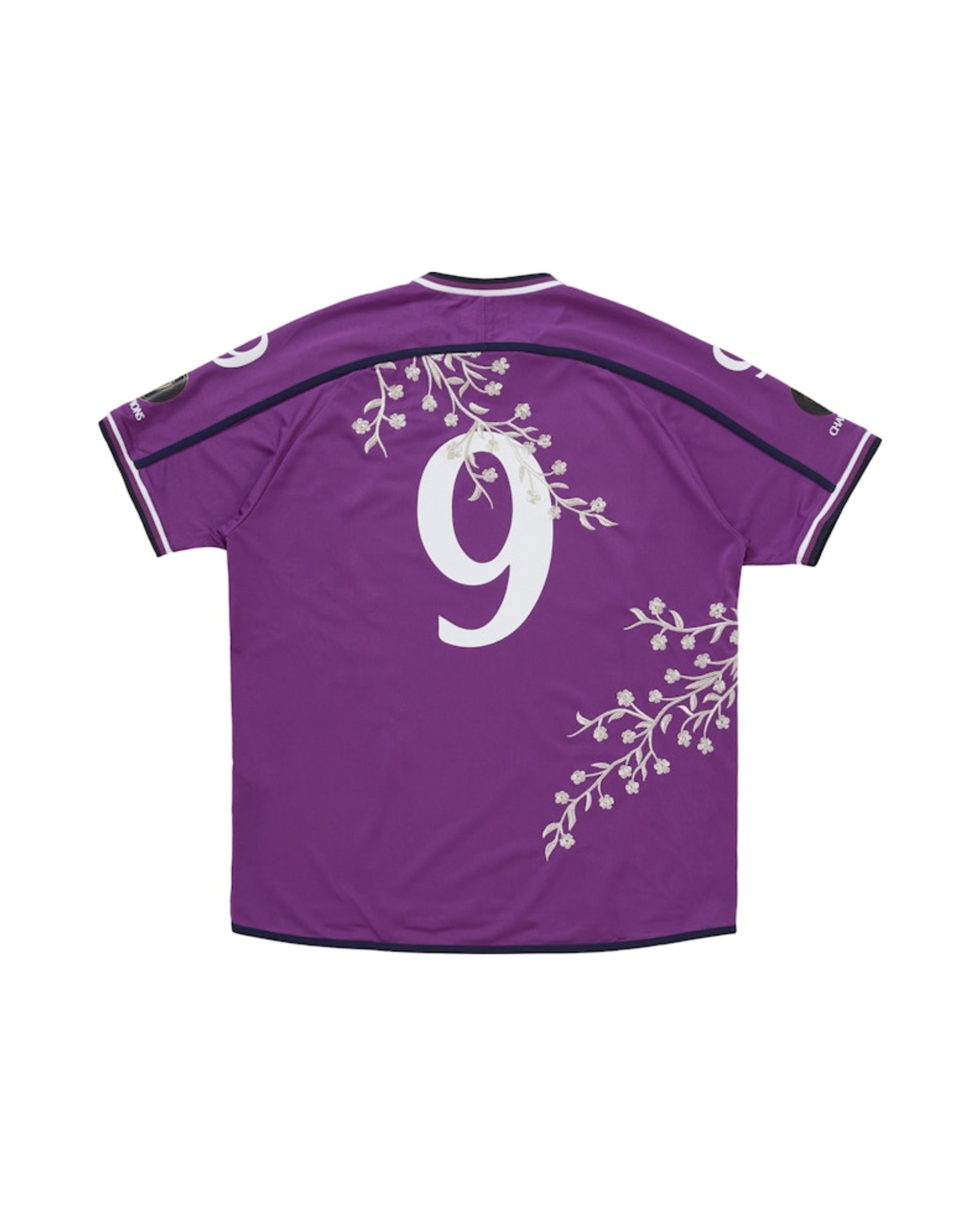 Supreme Floral Soccer Jersey Purple