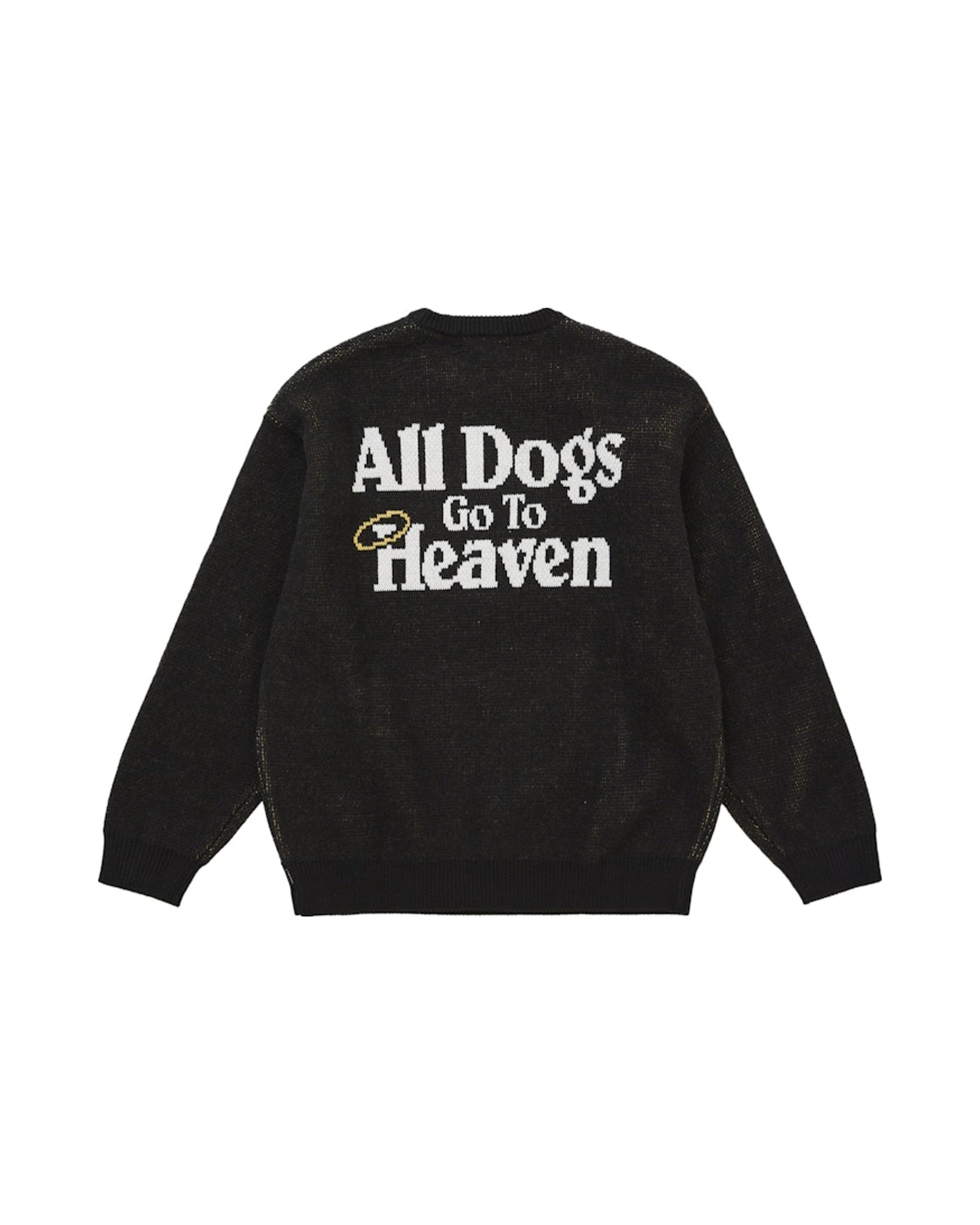 Supreme All Dogs Go To Heaven Sweater Black