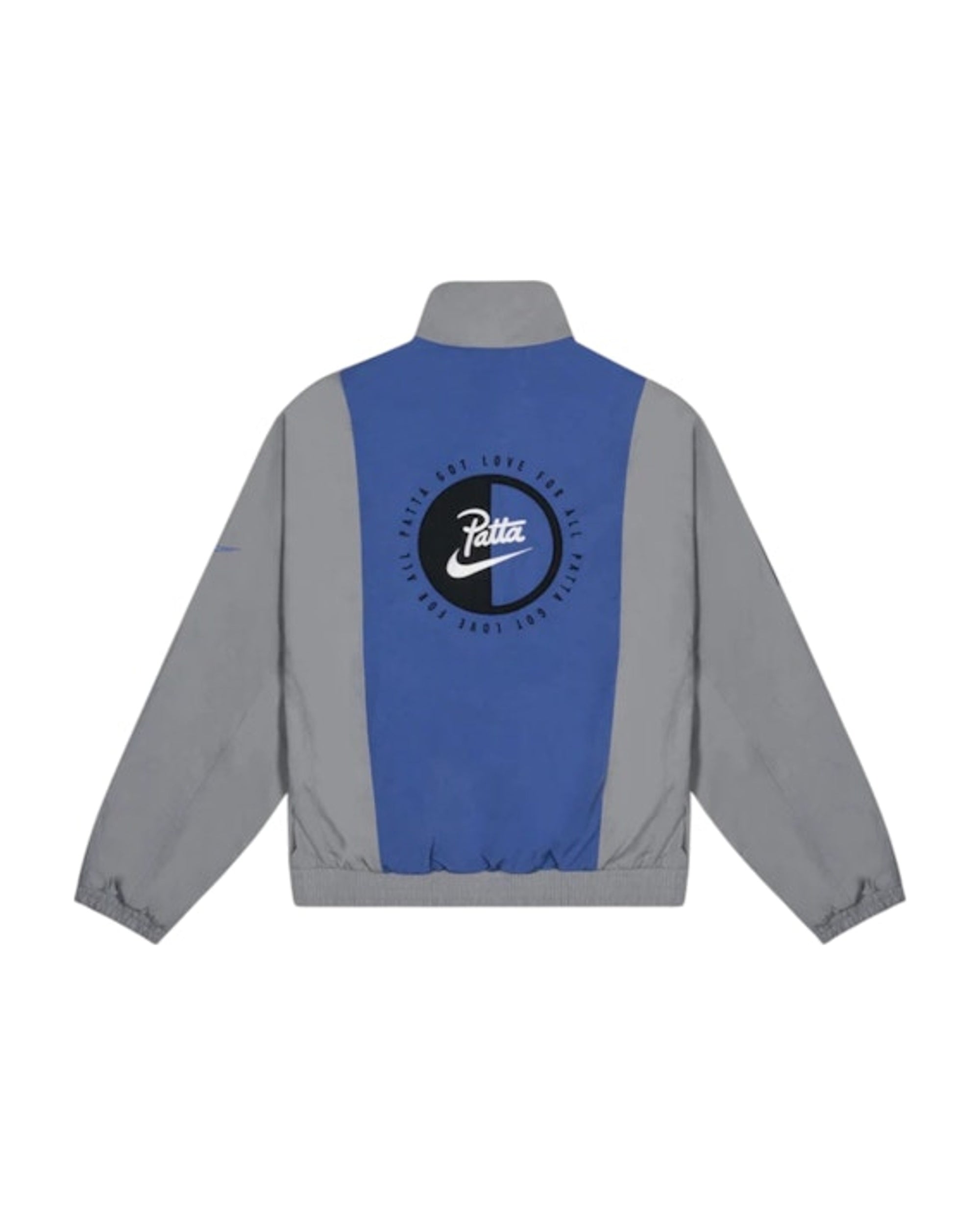 Nike x Patta NRG Track Jacket Particle Grey/Sapphire