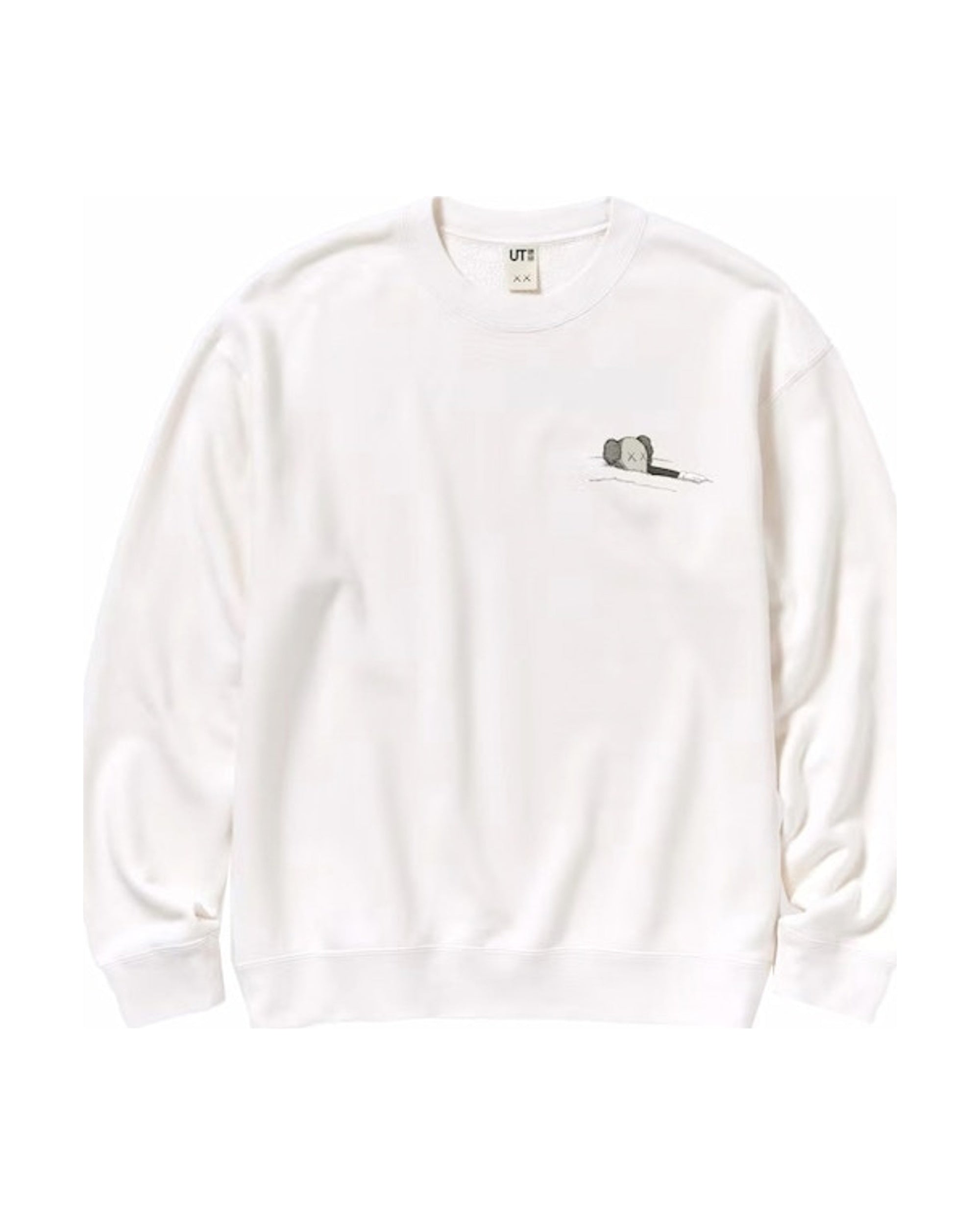 KAWS x Uniqlo Longsleeve Sweatshirt (US Sizing) Off White