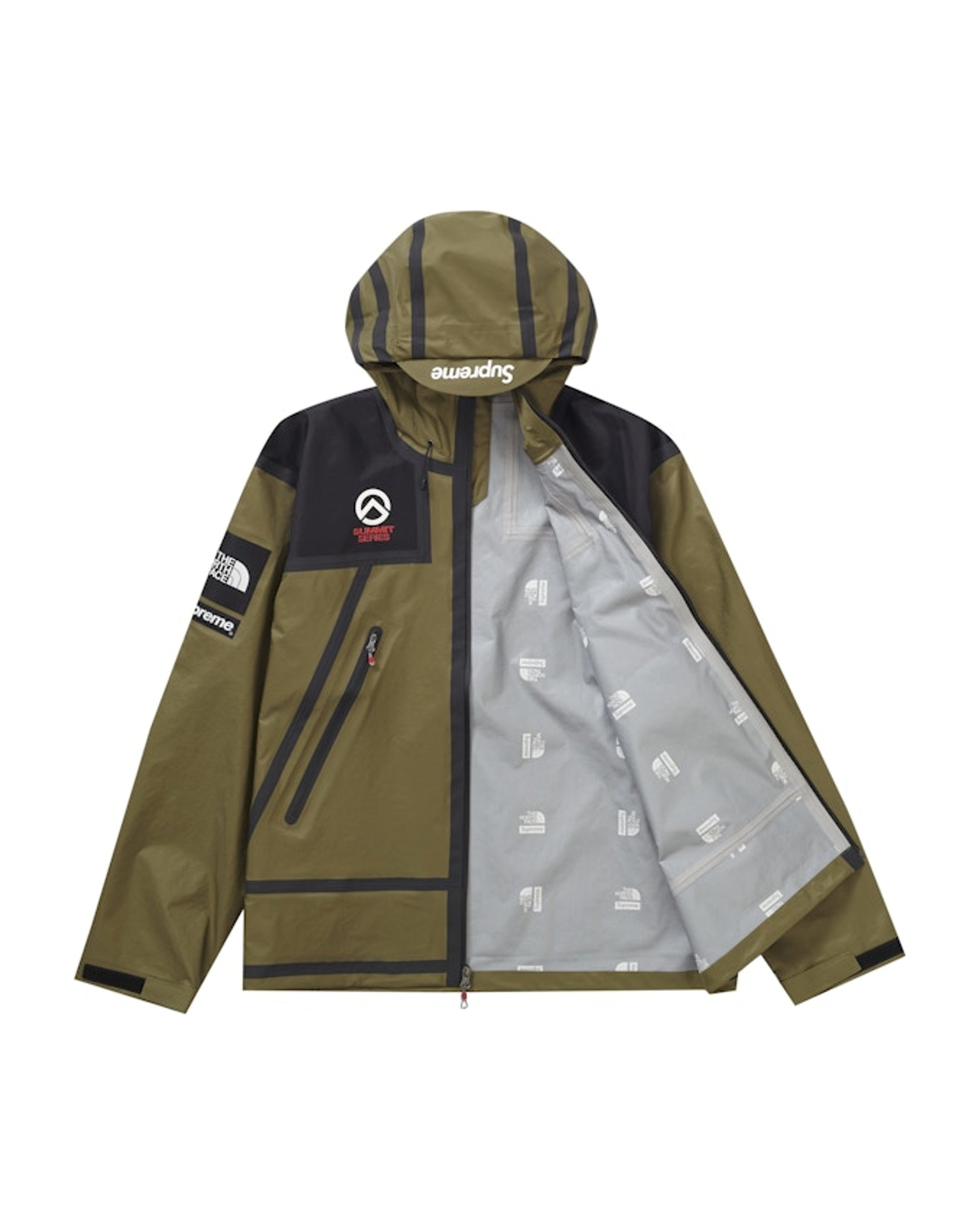 Supreme The North Face Summit Series Outer Tape Seam Jacket Olive