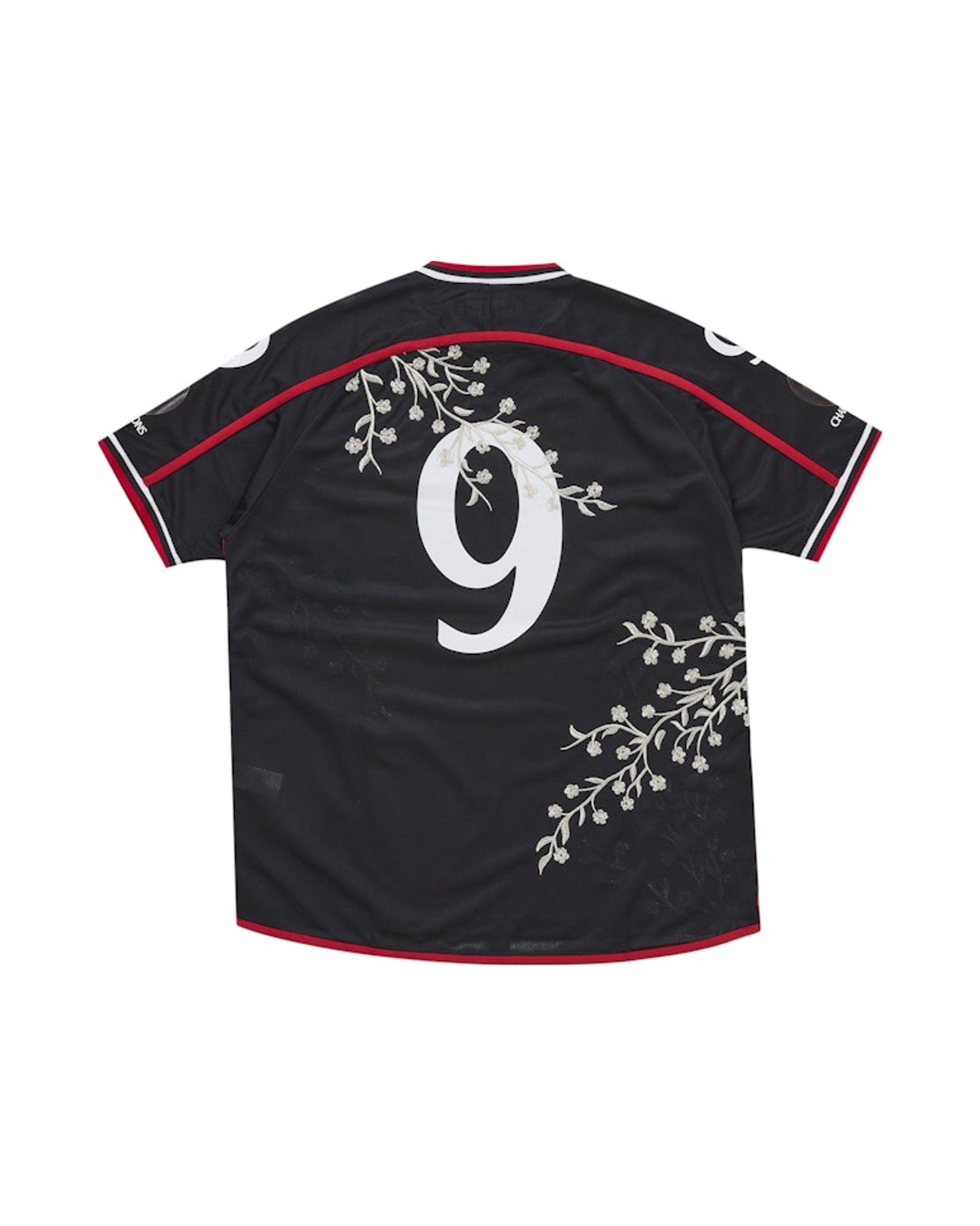 Supreme Floral Soccer Jersey Black