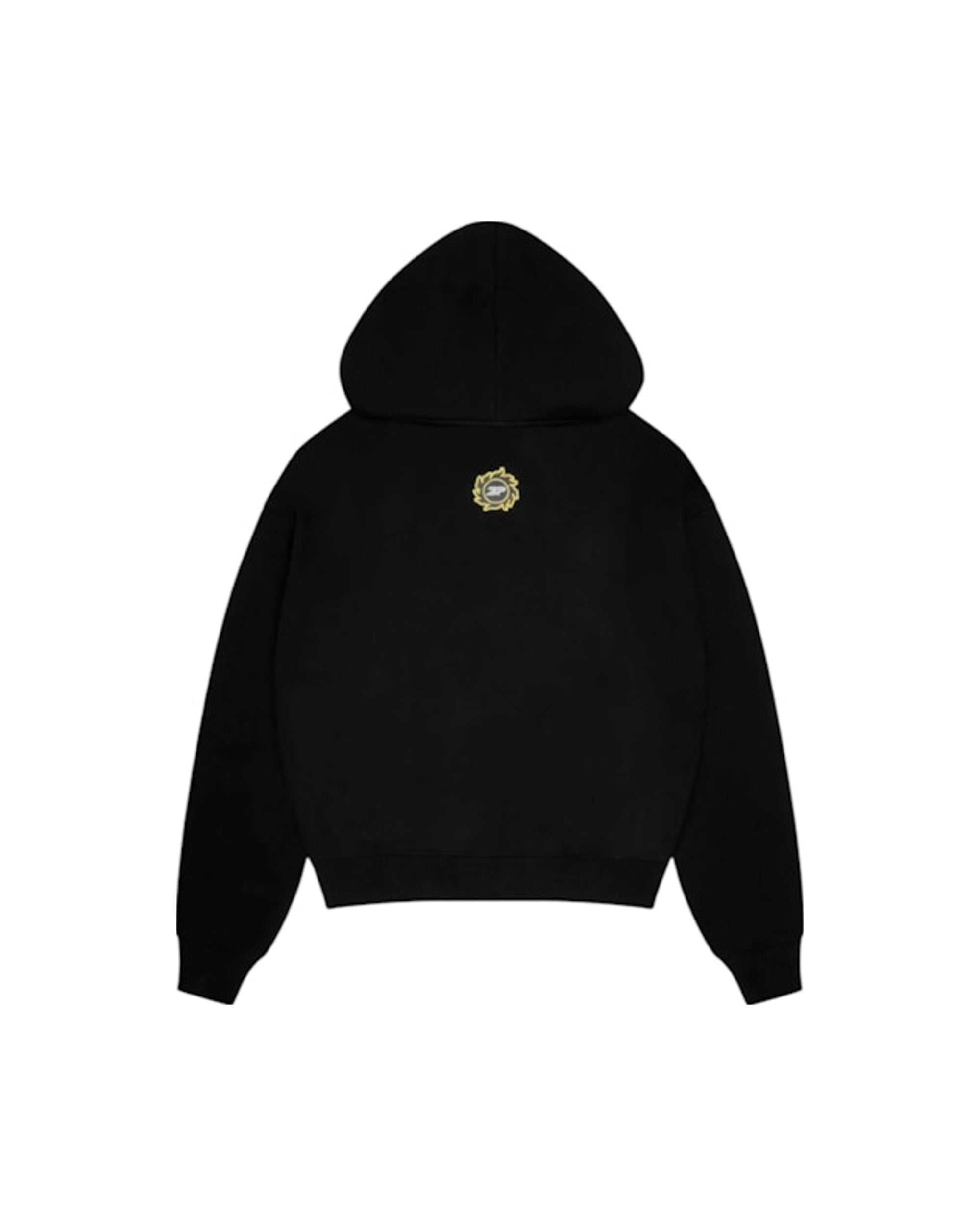 Broken Planet Moon Phases Hoodie Midnight Black