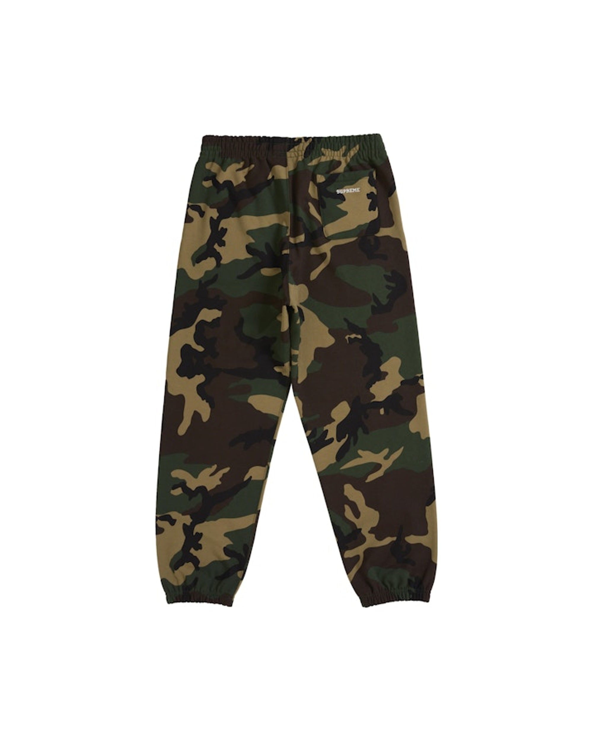 Supreme S Logo Sweatpant (FW25) Woodland Camo