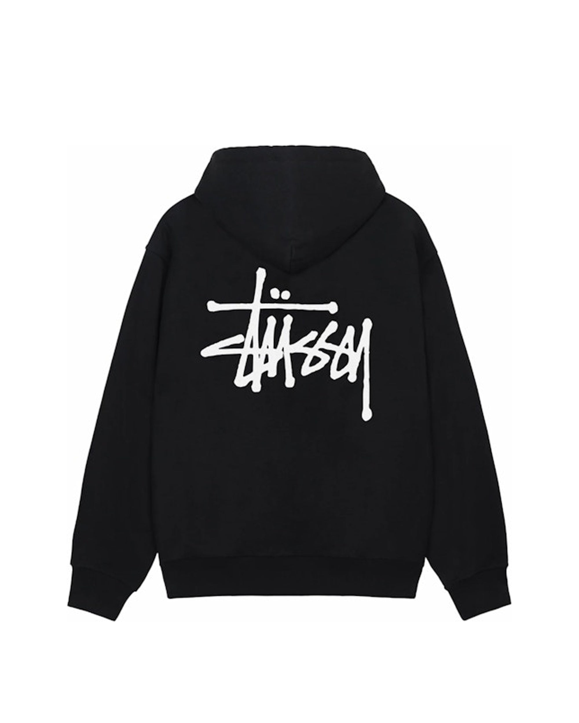 Stussy Basic Stussy Zip Hoodie Black
