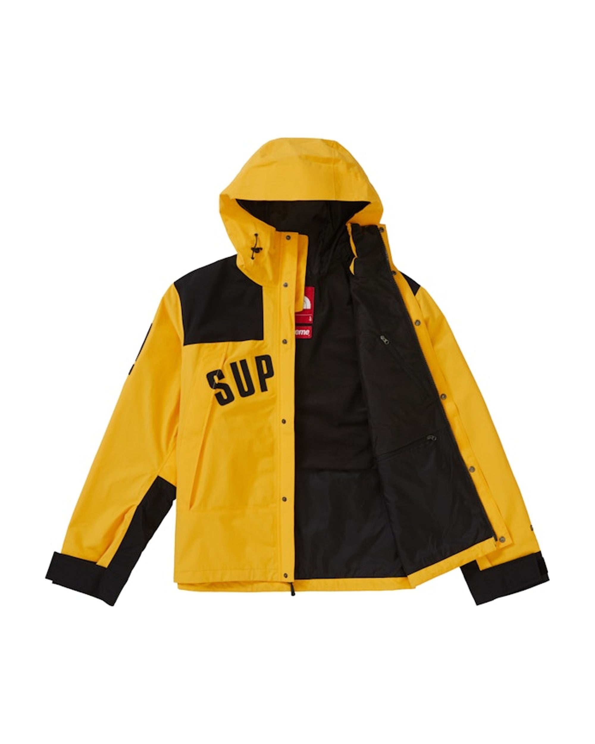 Supreme The North Face Arc Logo Mountain Parka Yellow