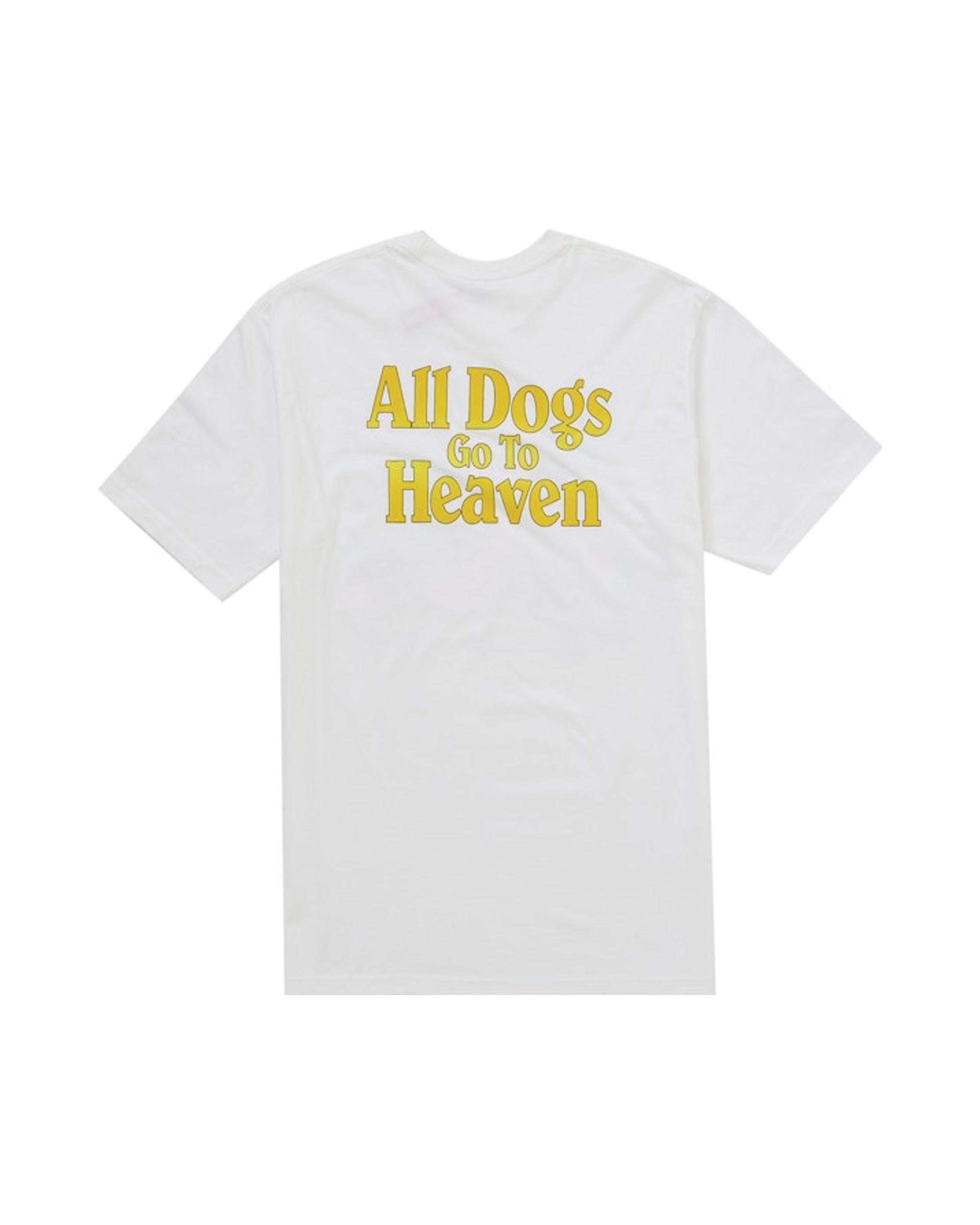 Supreme All Dogs Go To Heaven Tee White