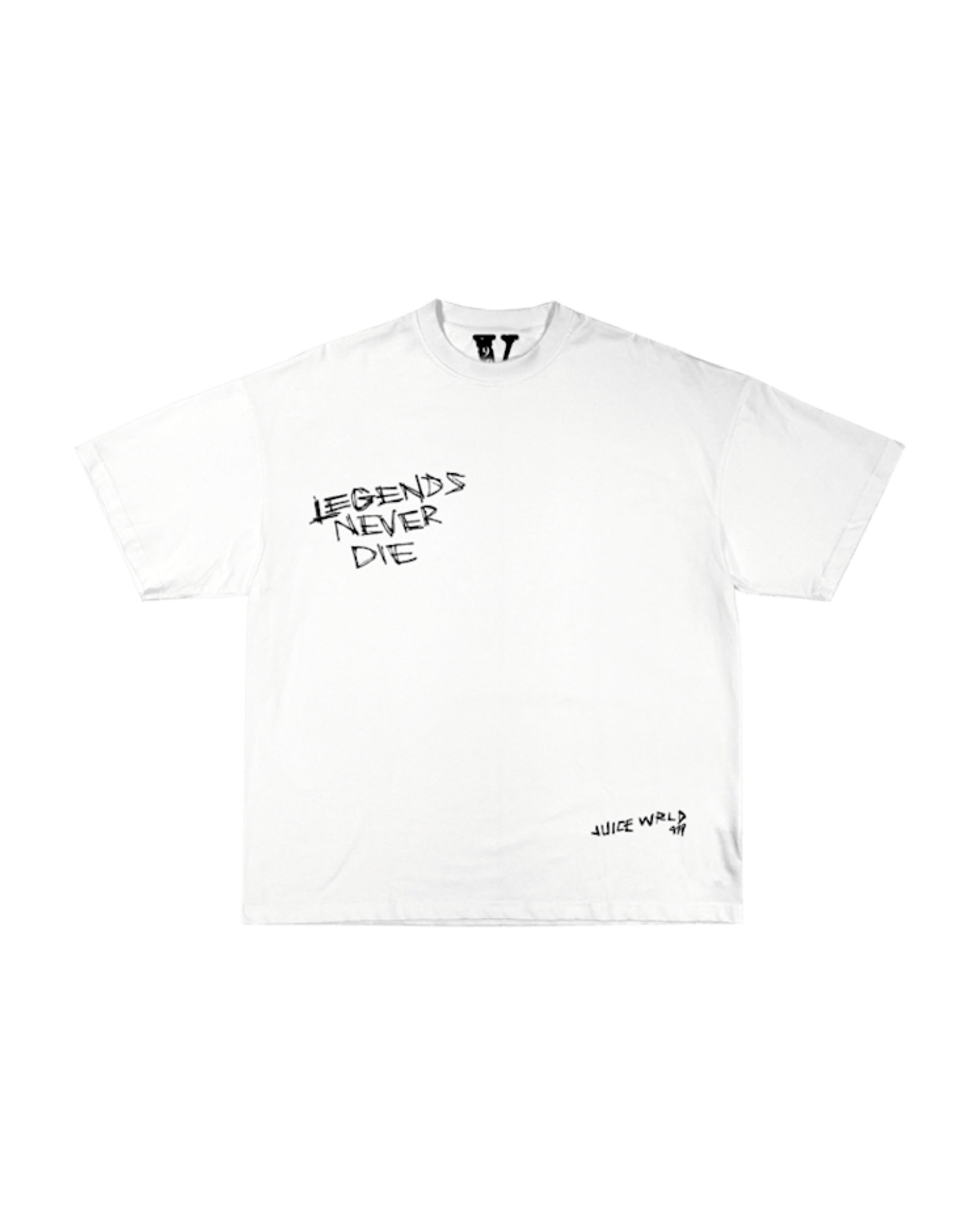 Juice Wrld x Vlone Legends Never Die T-Shirt White