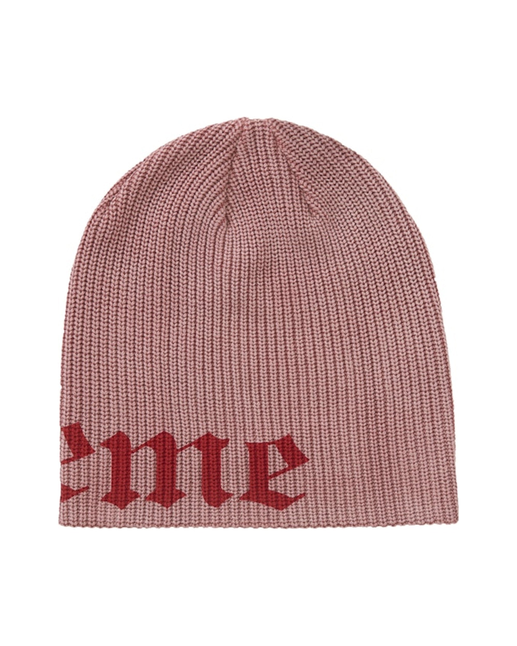 Supreme Old English Printed Beanie Red