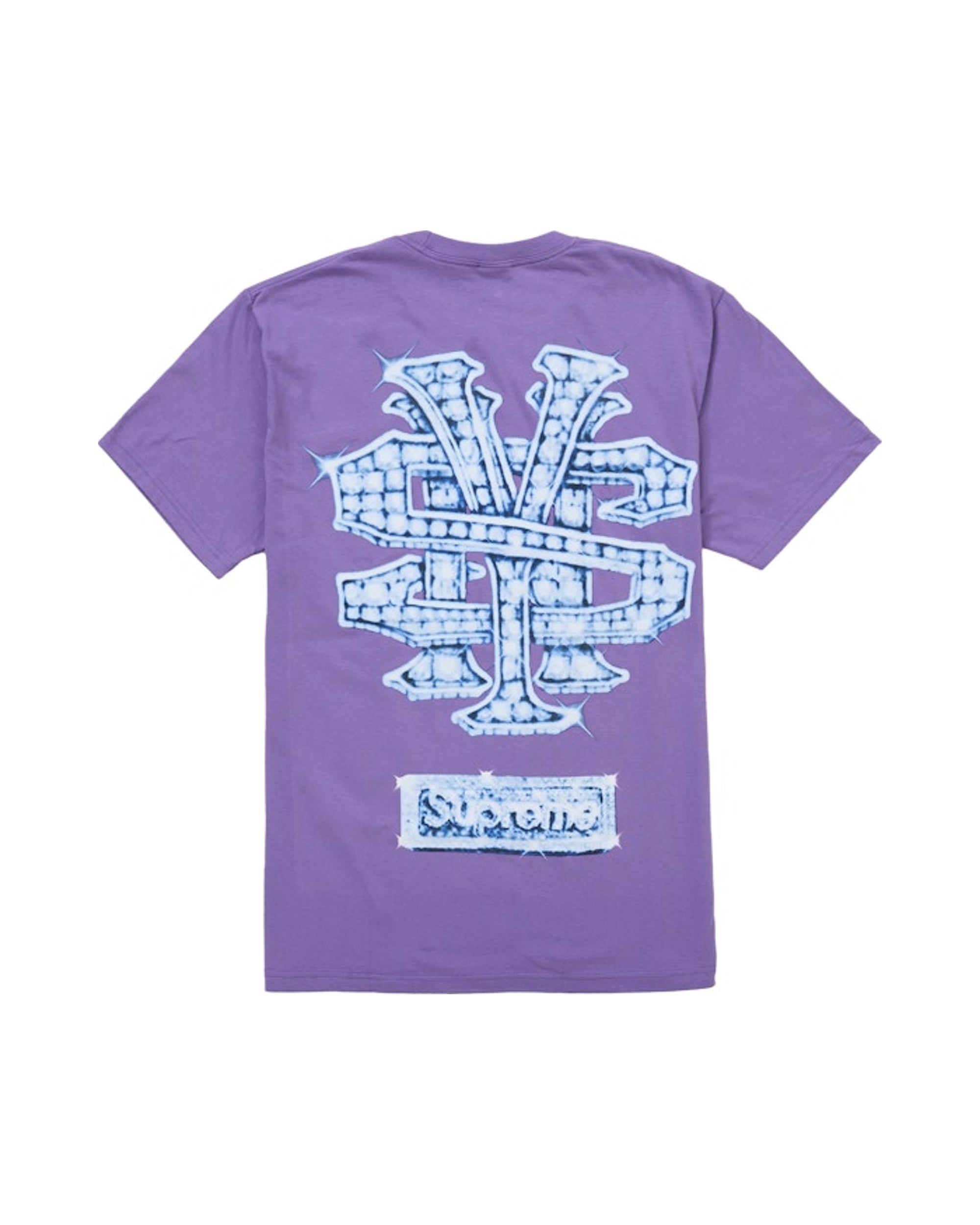 Supreme Snowman Tee Purple