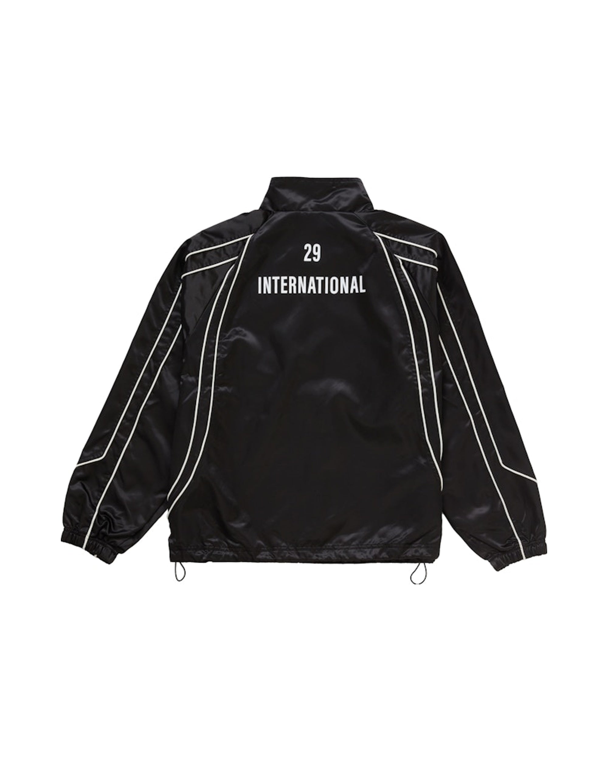 Supreme Satin Piping Pullover Black