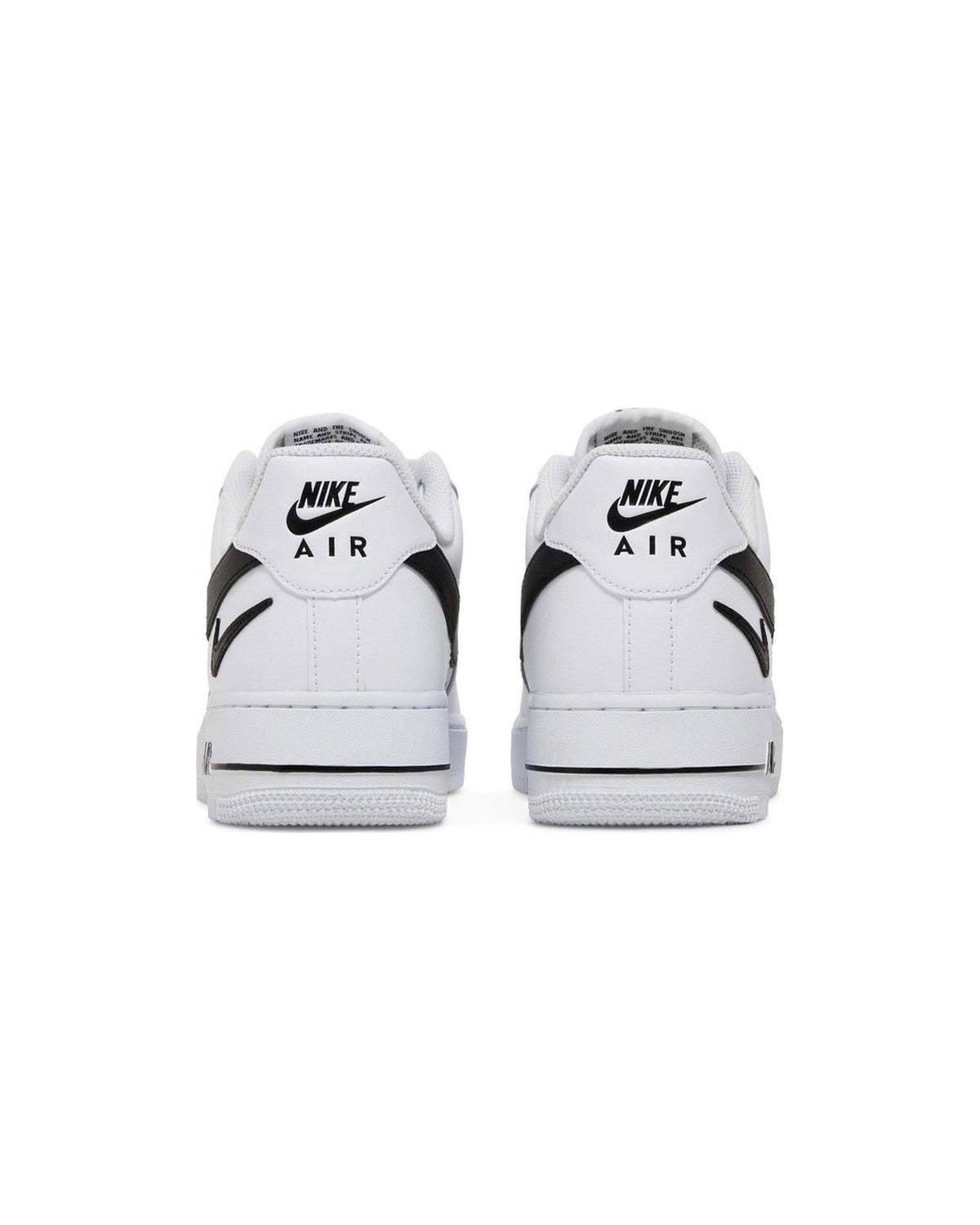 Nike Air Force 1 Low '07 FM Cut Out Swoosh White Black