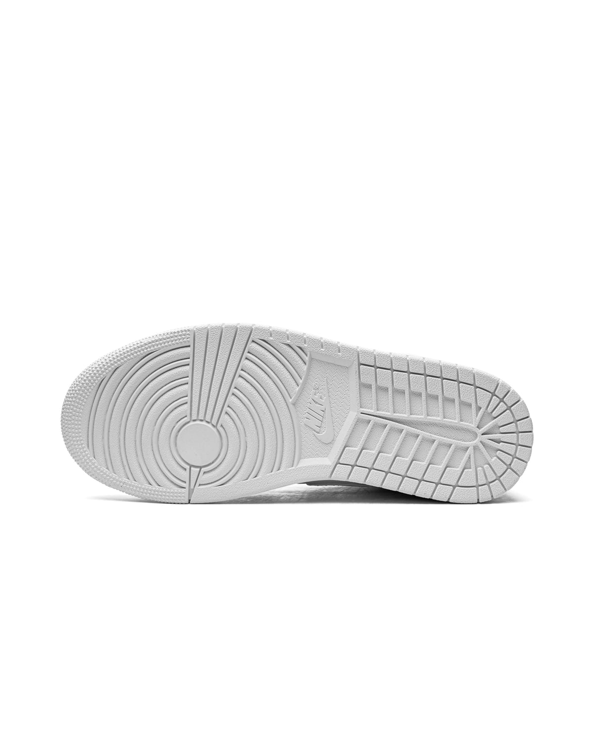Jordan 1 Mid Triple White